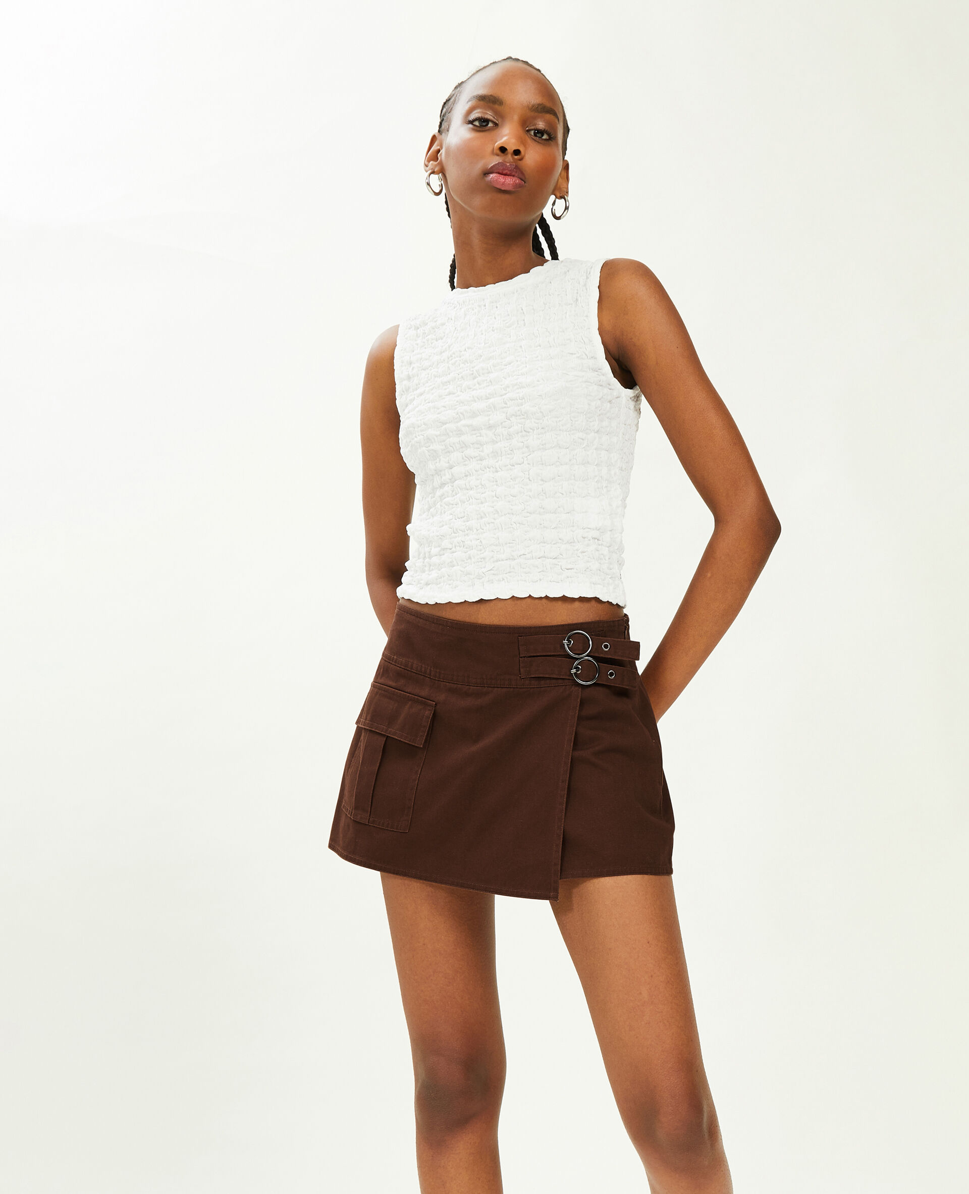 Jupe short femme pimkie new arrivals