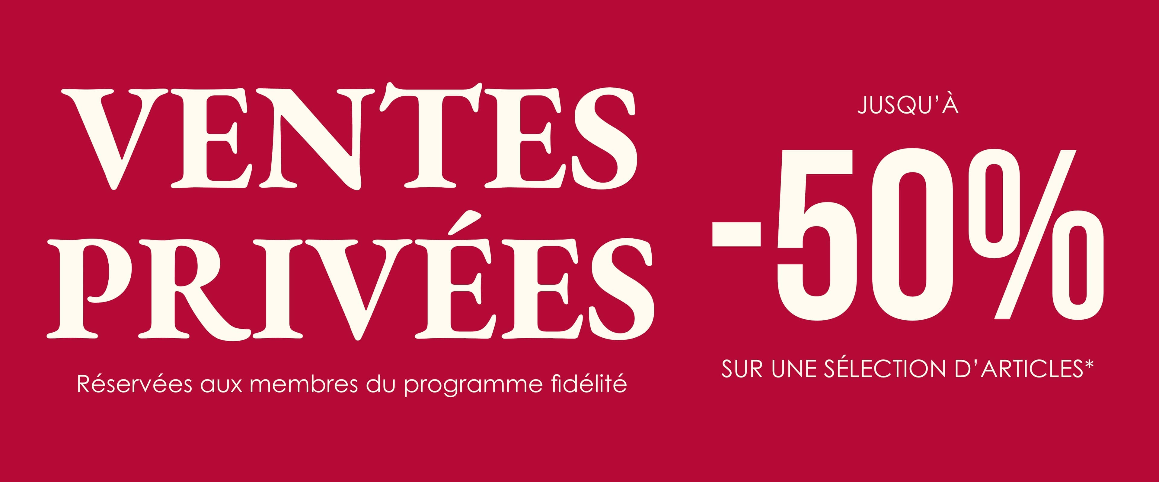 Les ventes privées - Pimkie