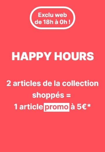 2 articles de la collection shoppés = 1 article promo à 5€* - pimkie