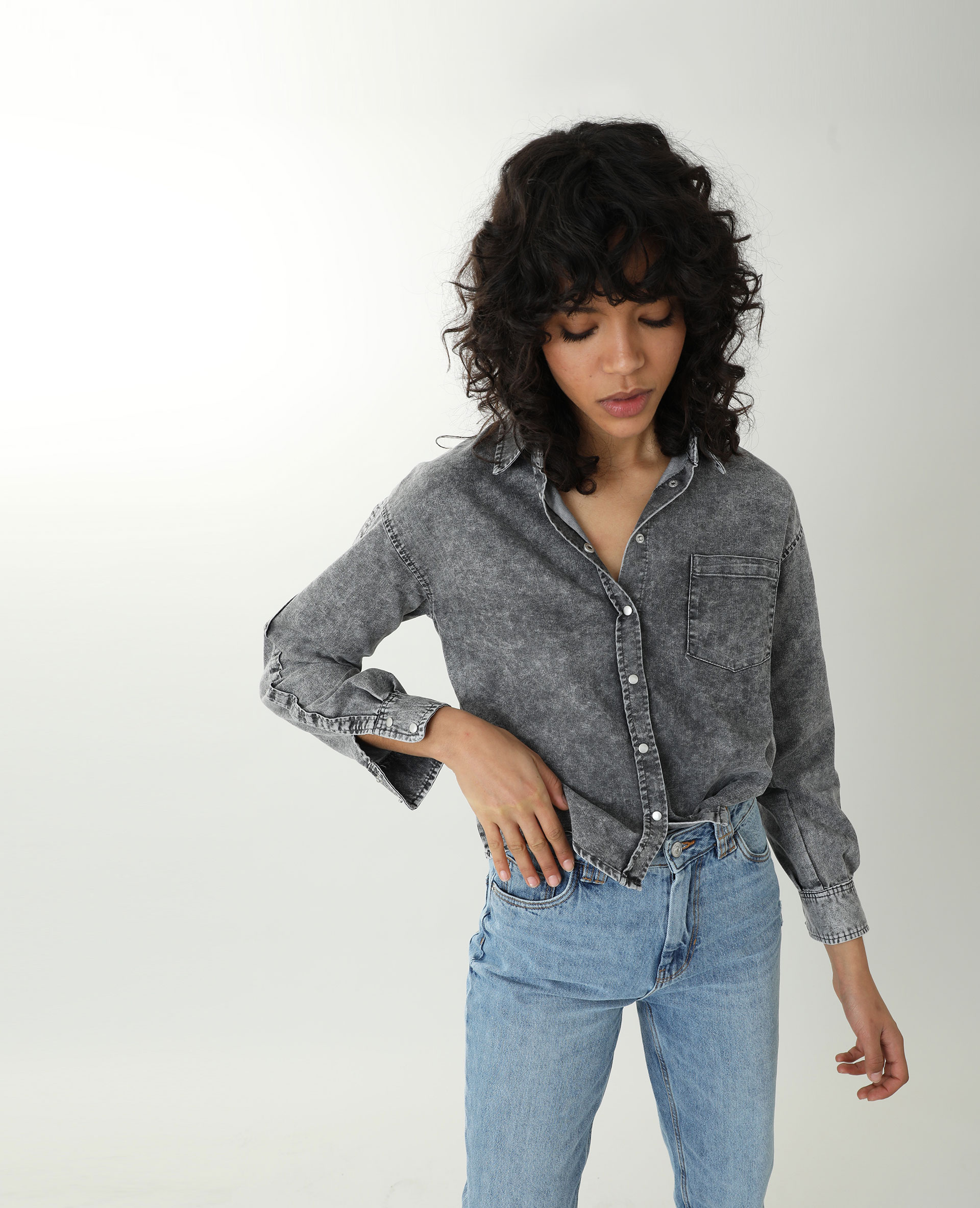 Chemise en 2025 jean grise