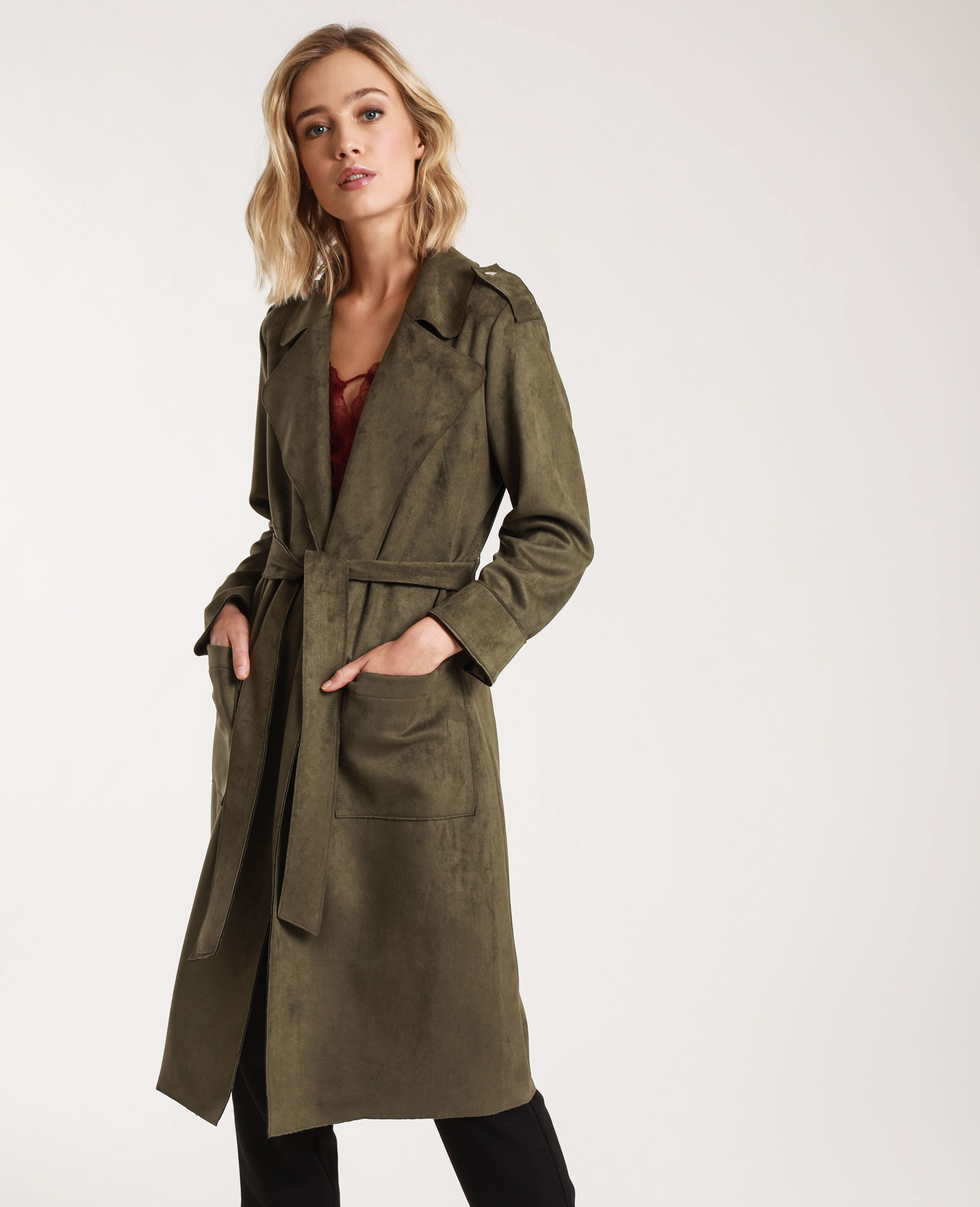 Trench pimkie kaki deals