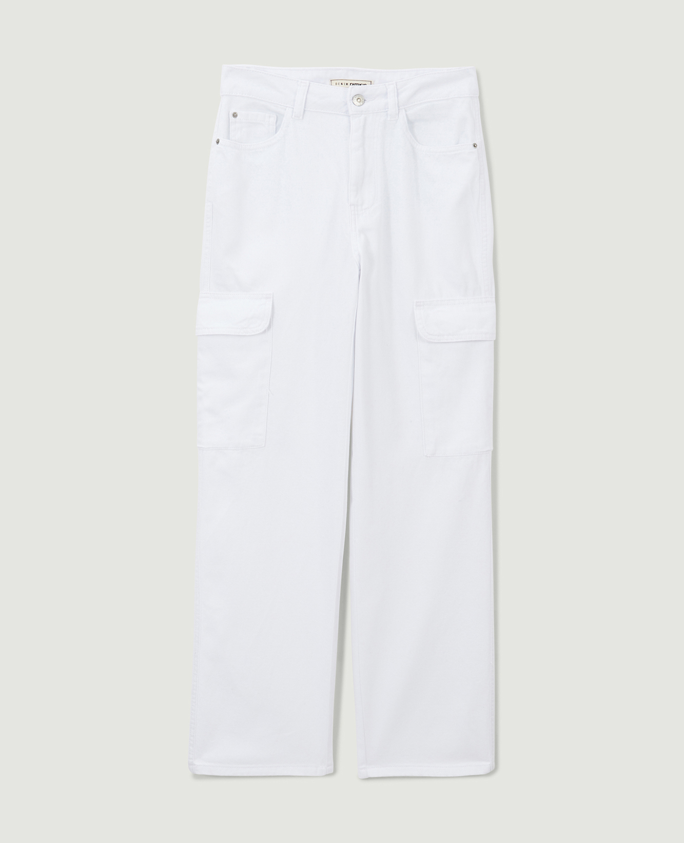 Jean cargo droit blanc - Pimkie