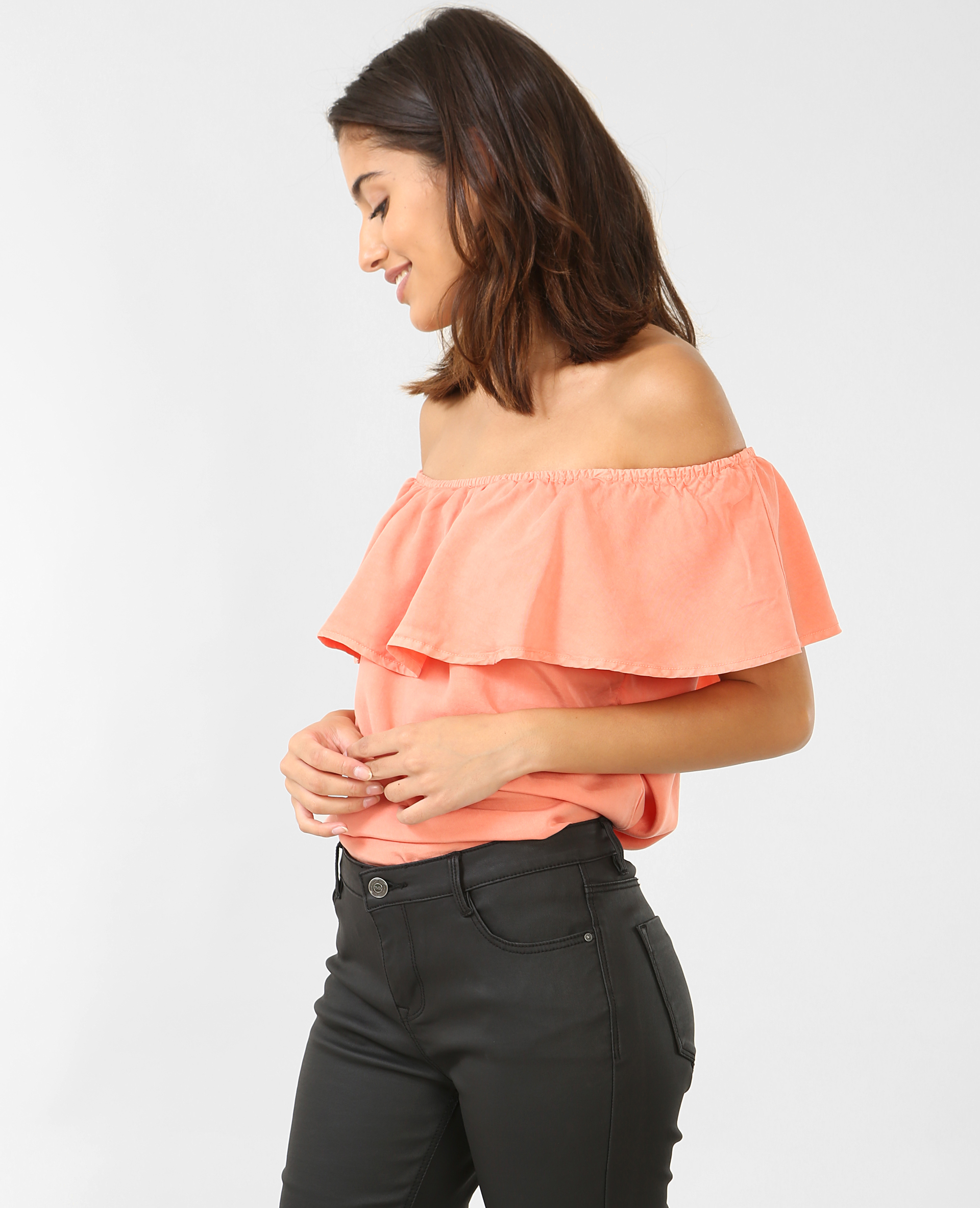 Blouse discount col bardot