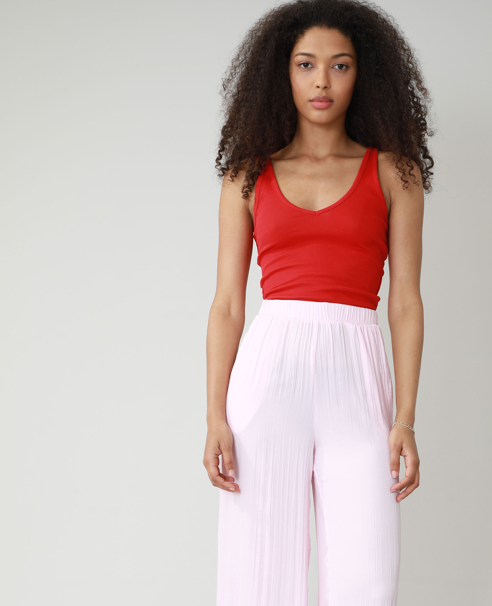 Debardeur rouge pimkie new arrivals