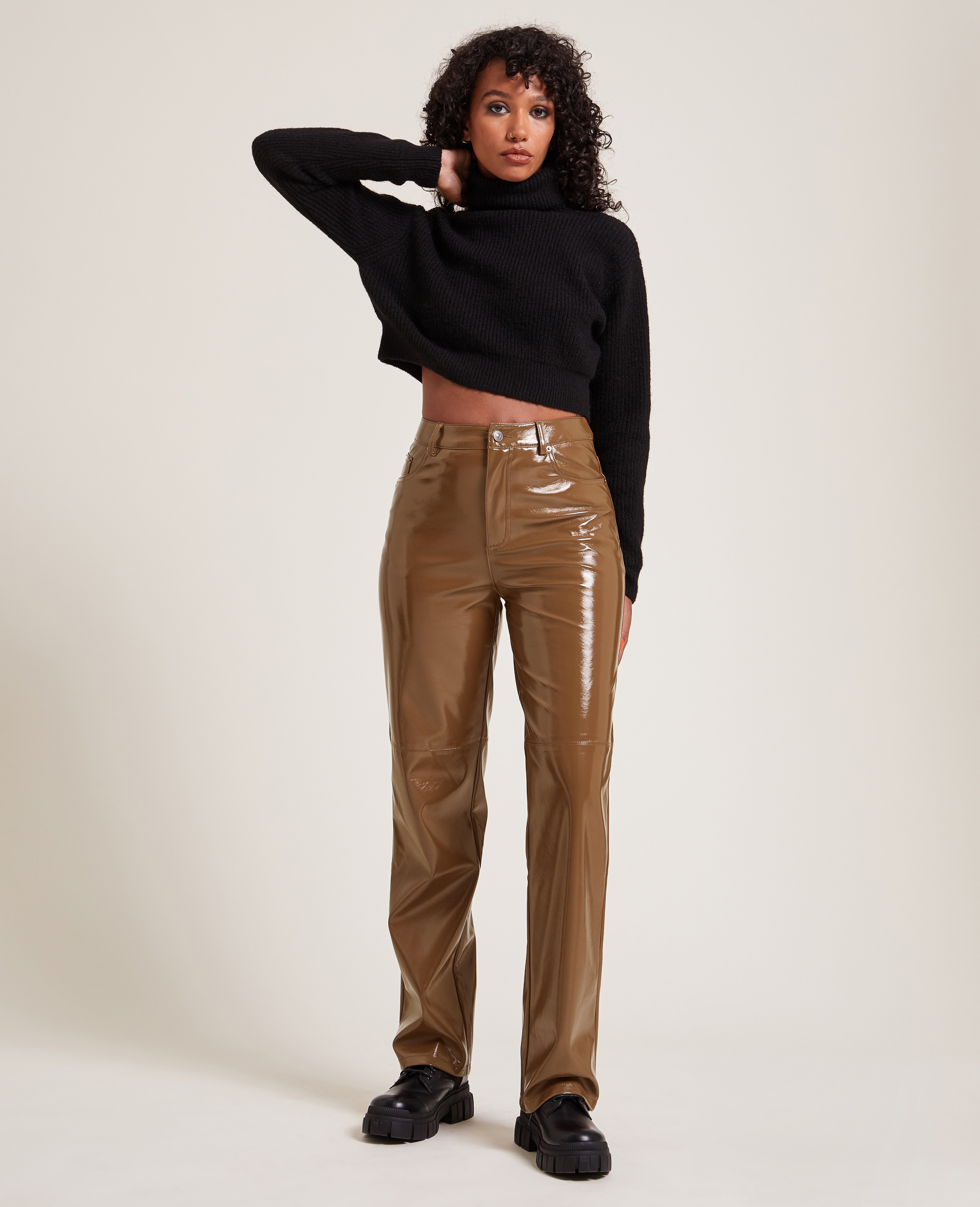 Pantalon droit vinyl Pimkie