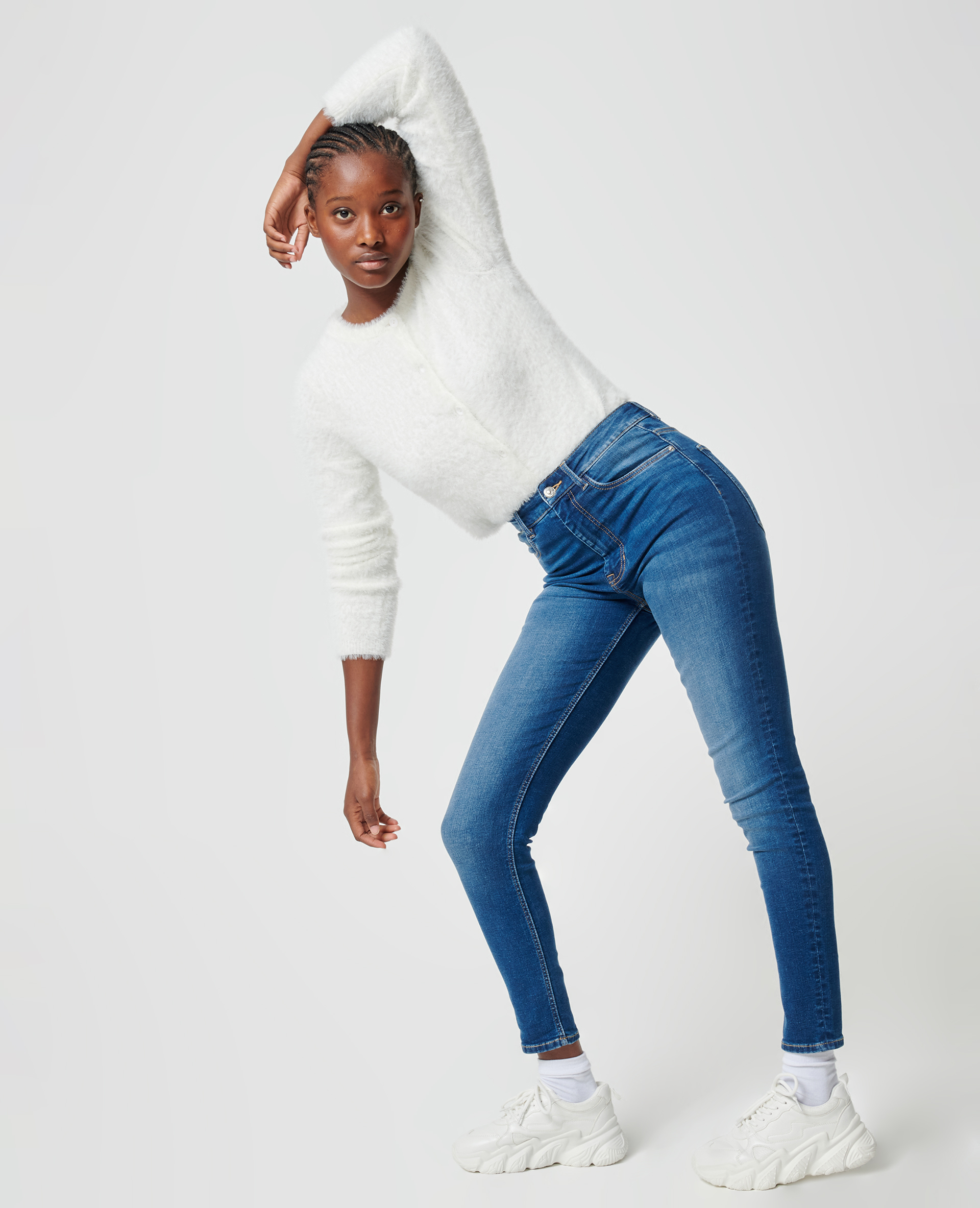 Jean skinny bleu marine - Pimkie