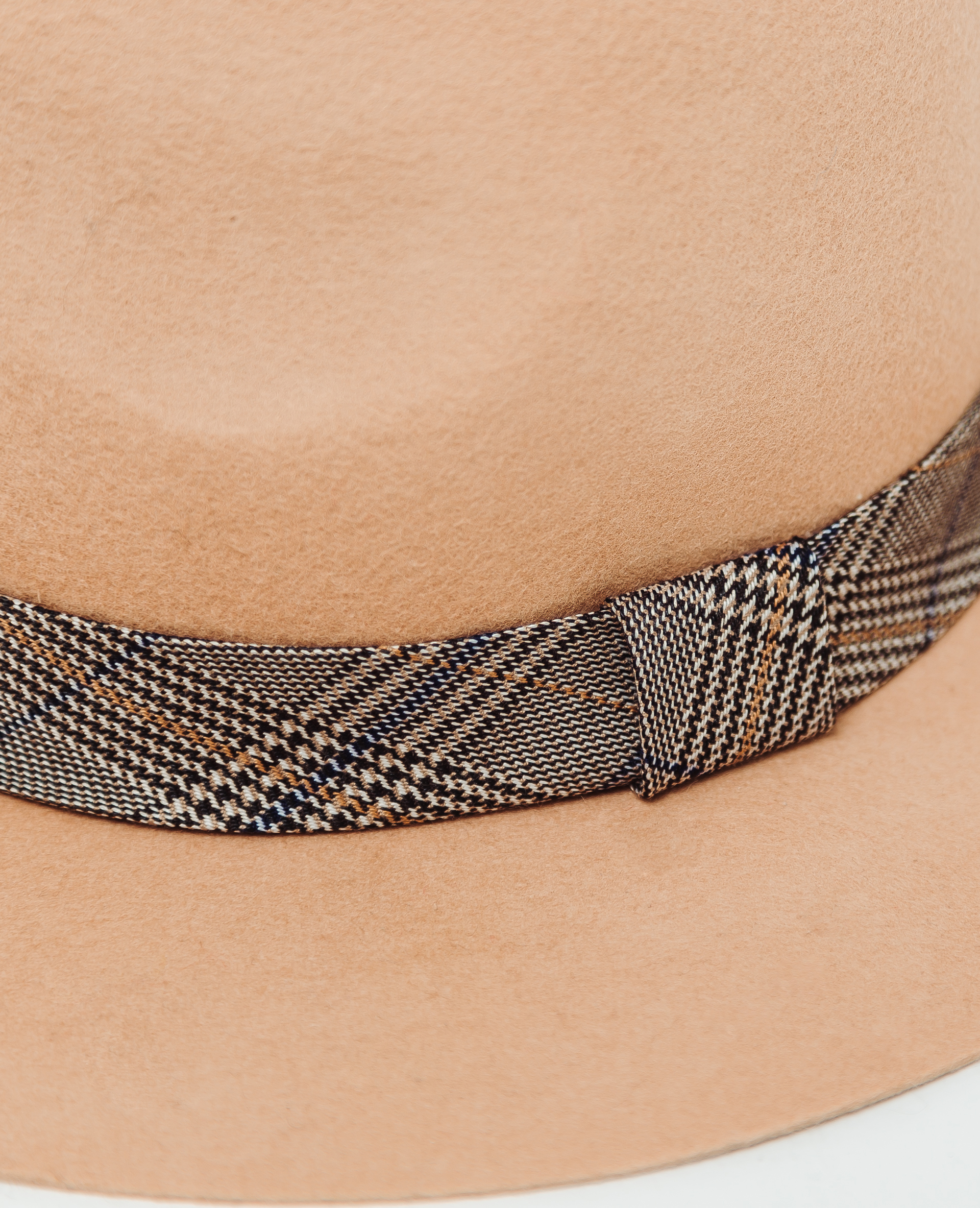 Chapeau en feutrine camel - Pimkie