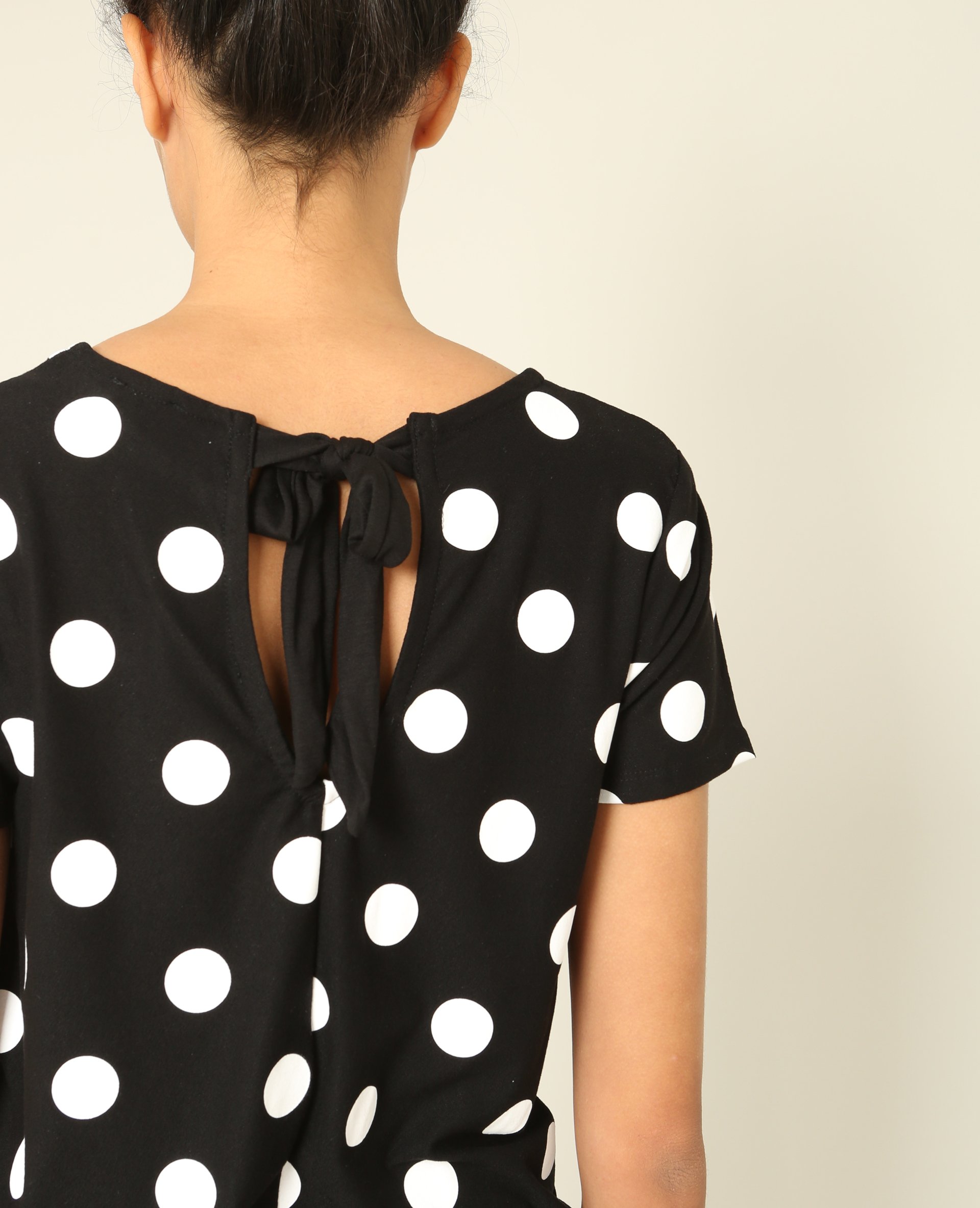 Tee shirt a pois femme sales