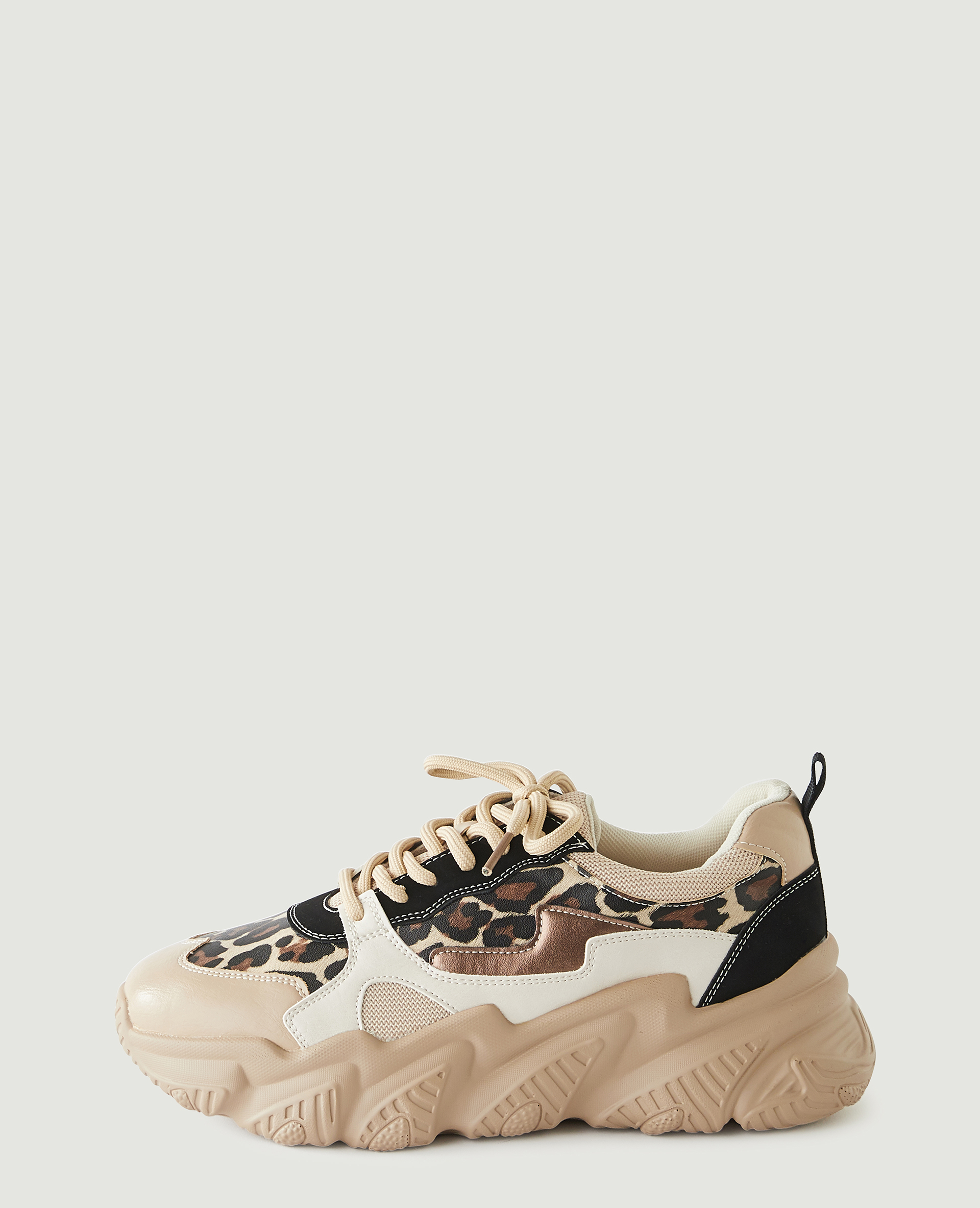 Chaussures compensées leopard hotsell