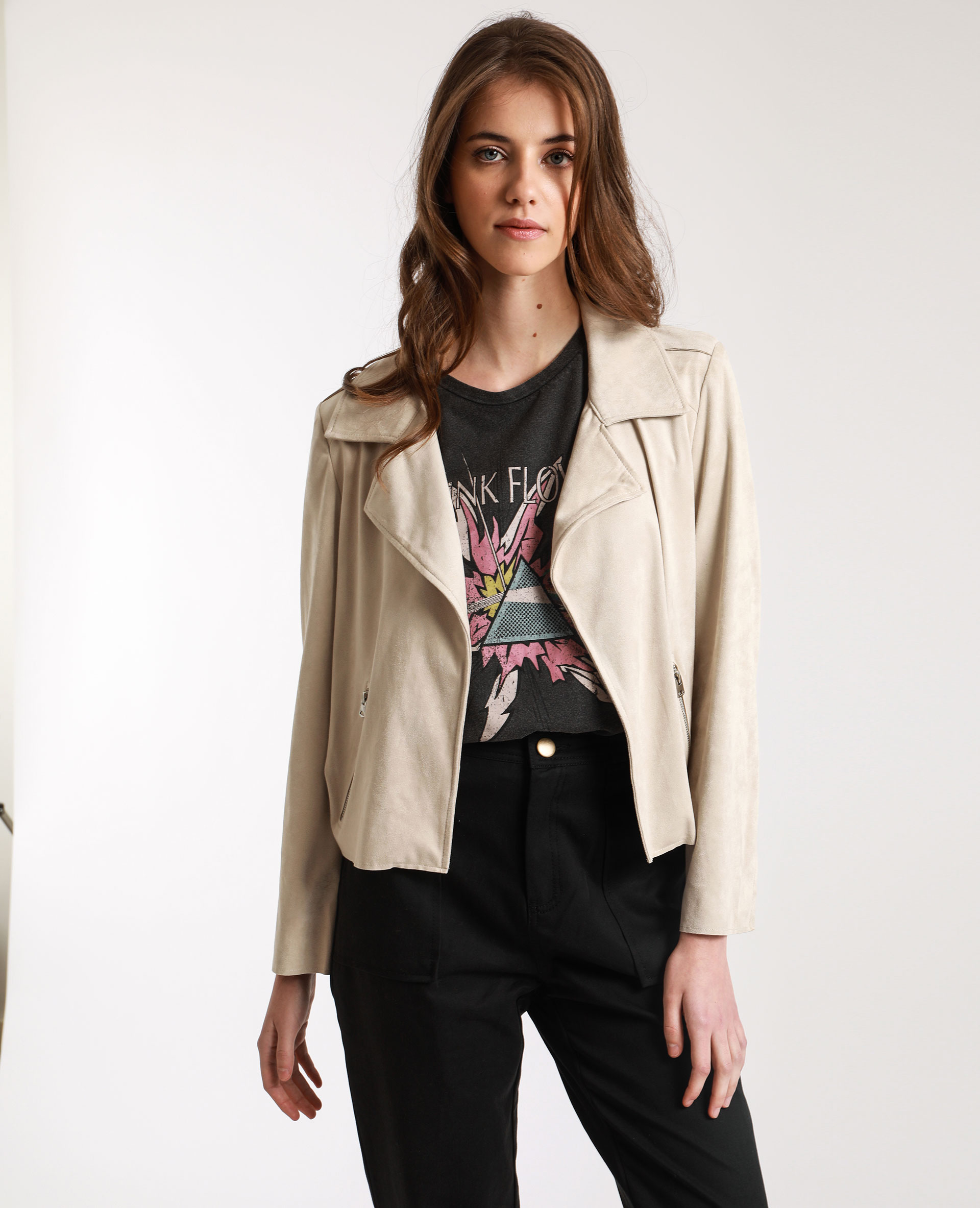 Veste suedine pimkie sale