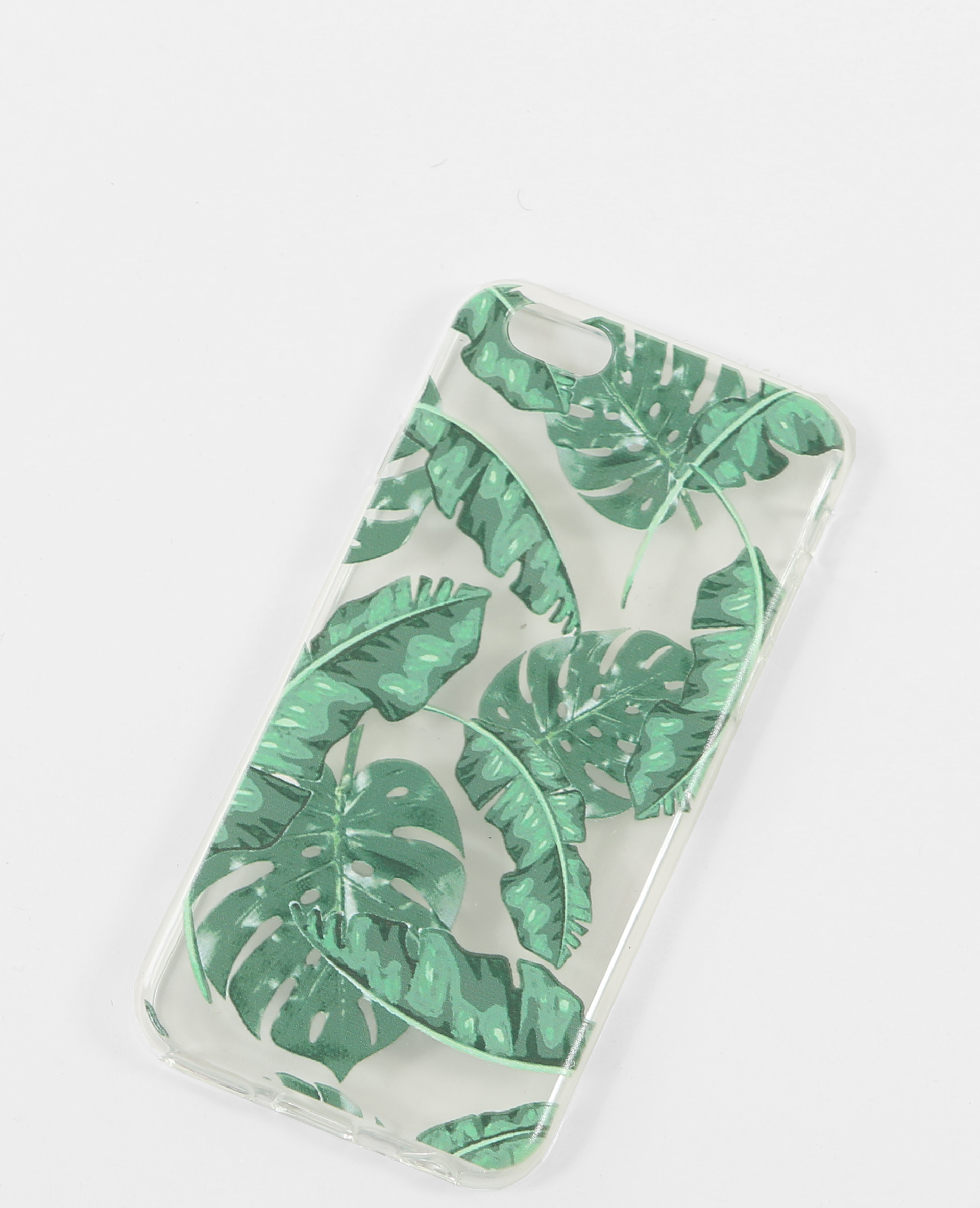 Coque compatible iPhone 6 palmiers vert - Pimkie