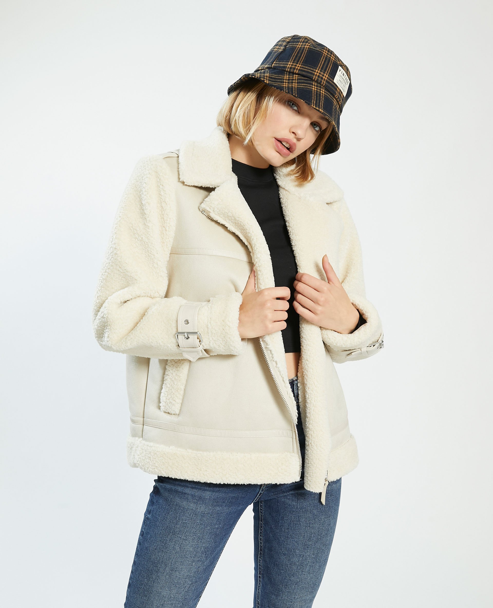 Manteau fourrure sales femme pimkie
