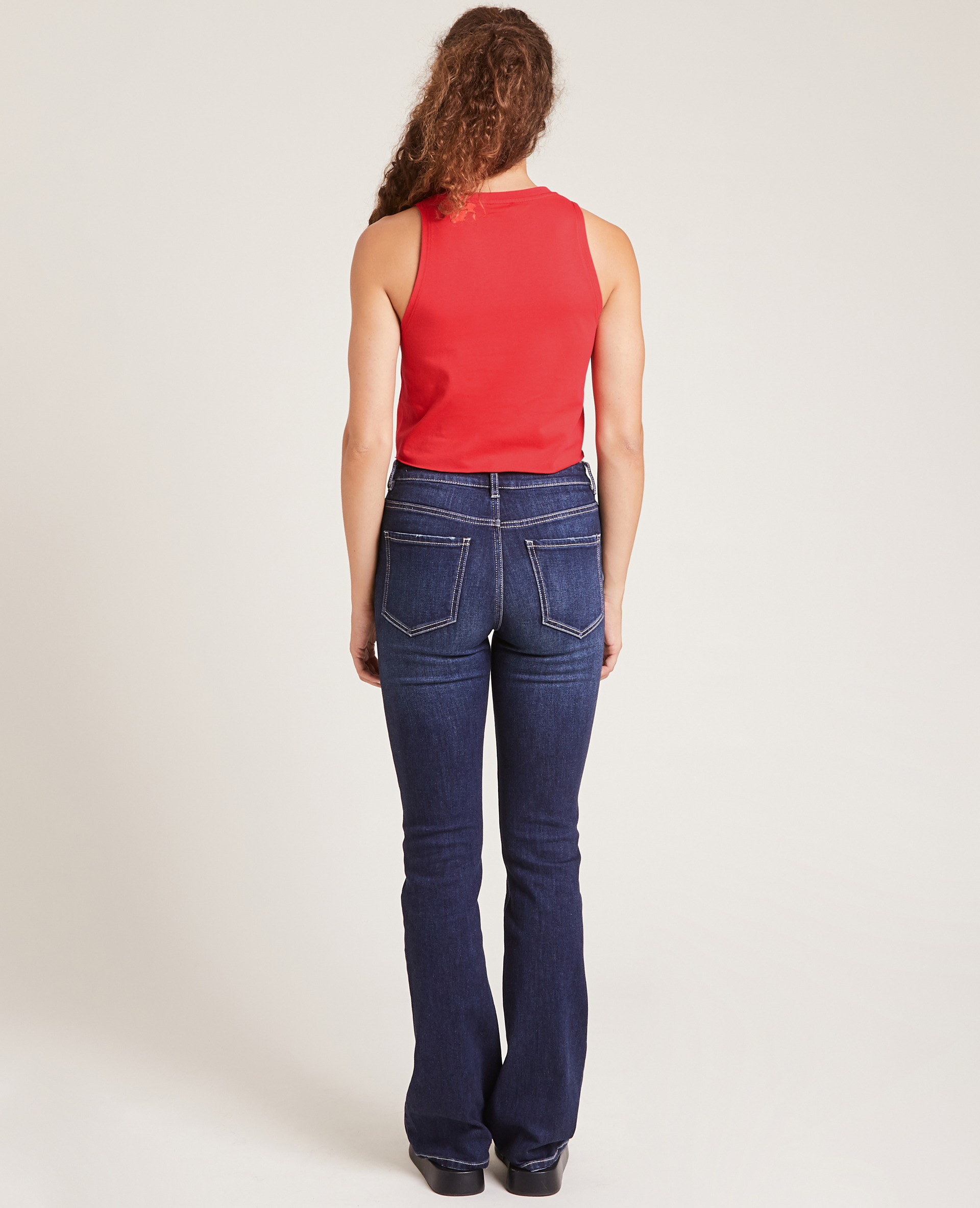 Cropped top rouge - Pimkie