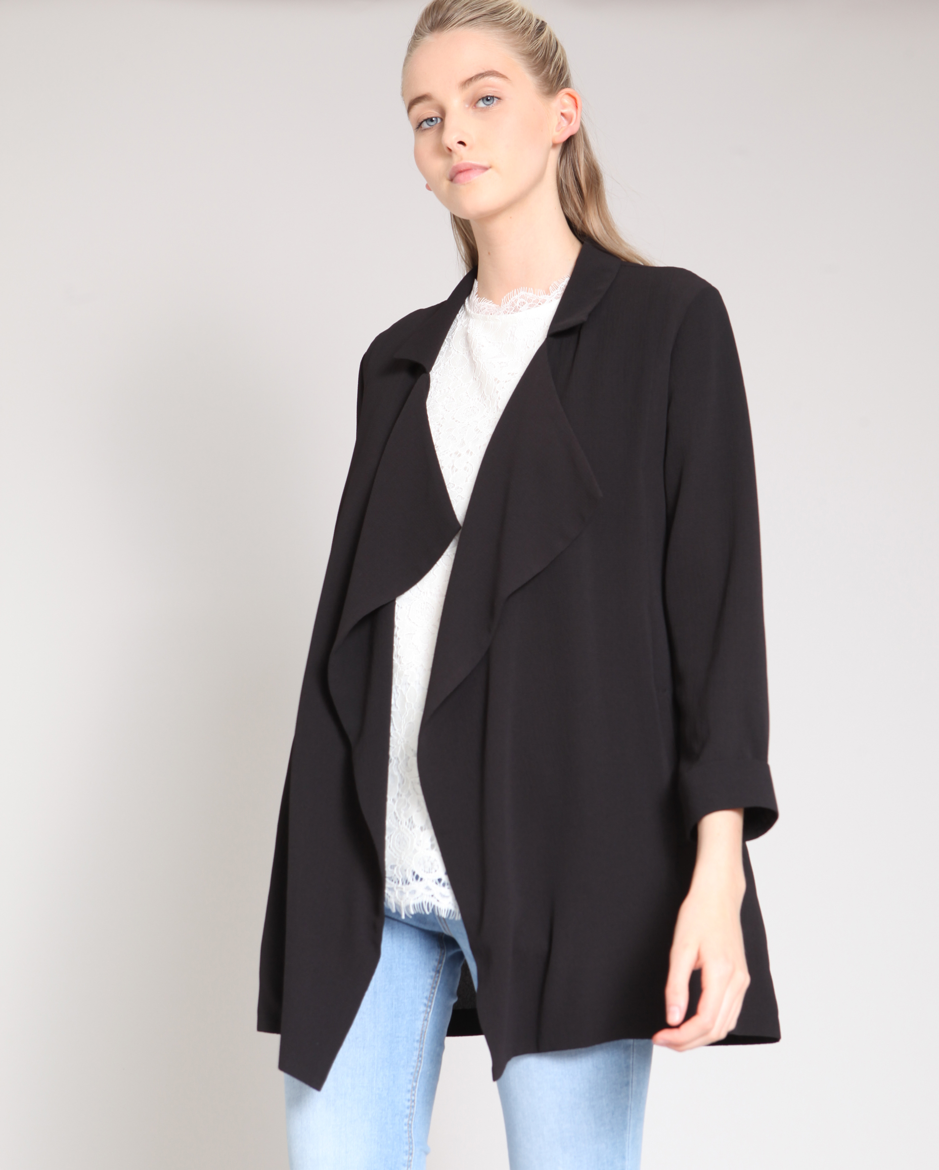 Veste fluide longue deals