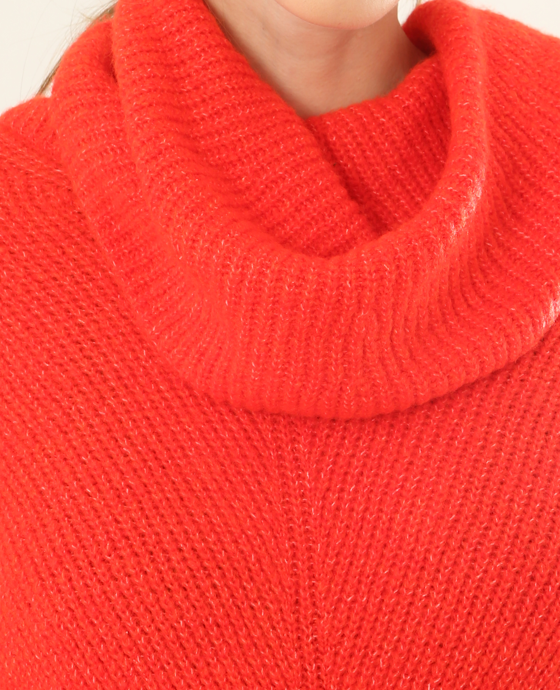 Pull oversize rouge - Pimkie