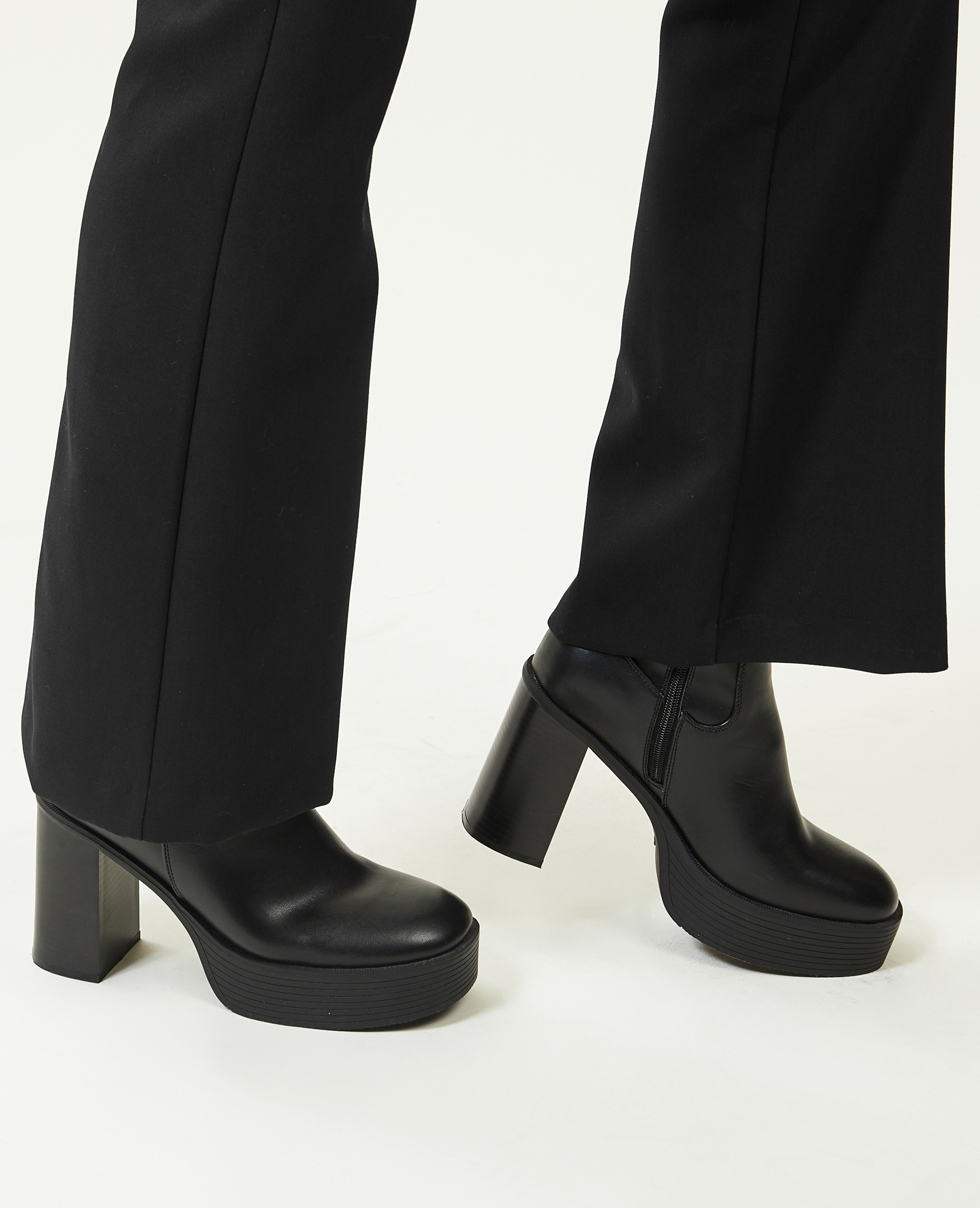 Pantalon flare noir - Pimkie