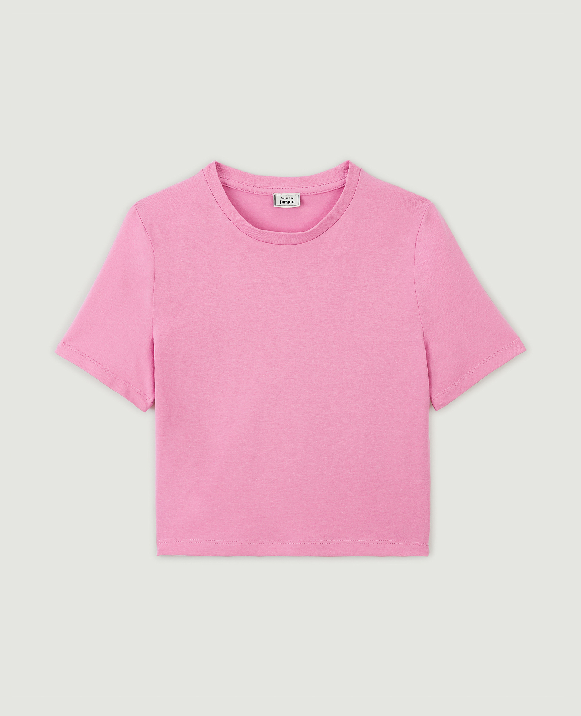 T-shirt cropped rose - Pimkie