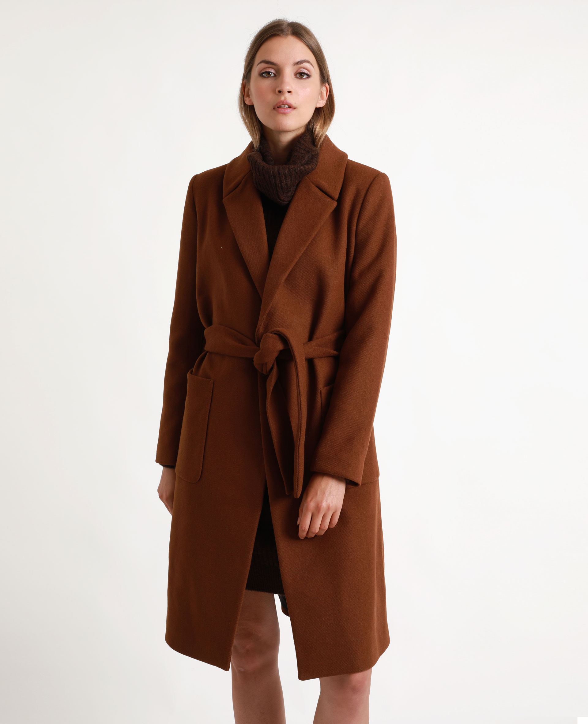 pimkie manteau marron