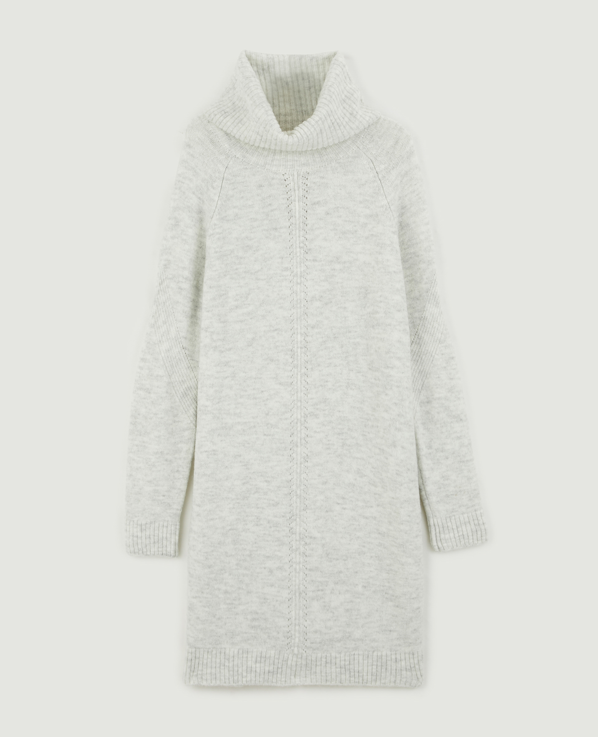 Robe pull col boule gris clair - Pimkie
