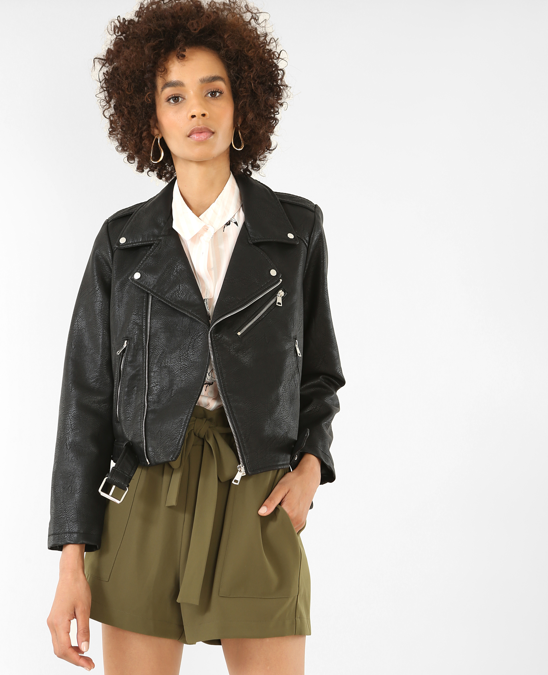 Veste simili cuir femme pimkie online