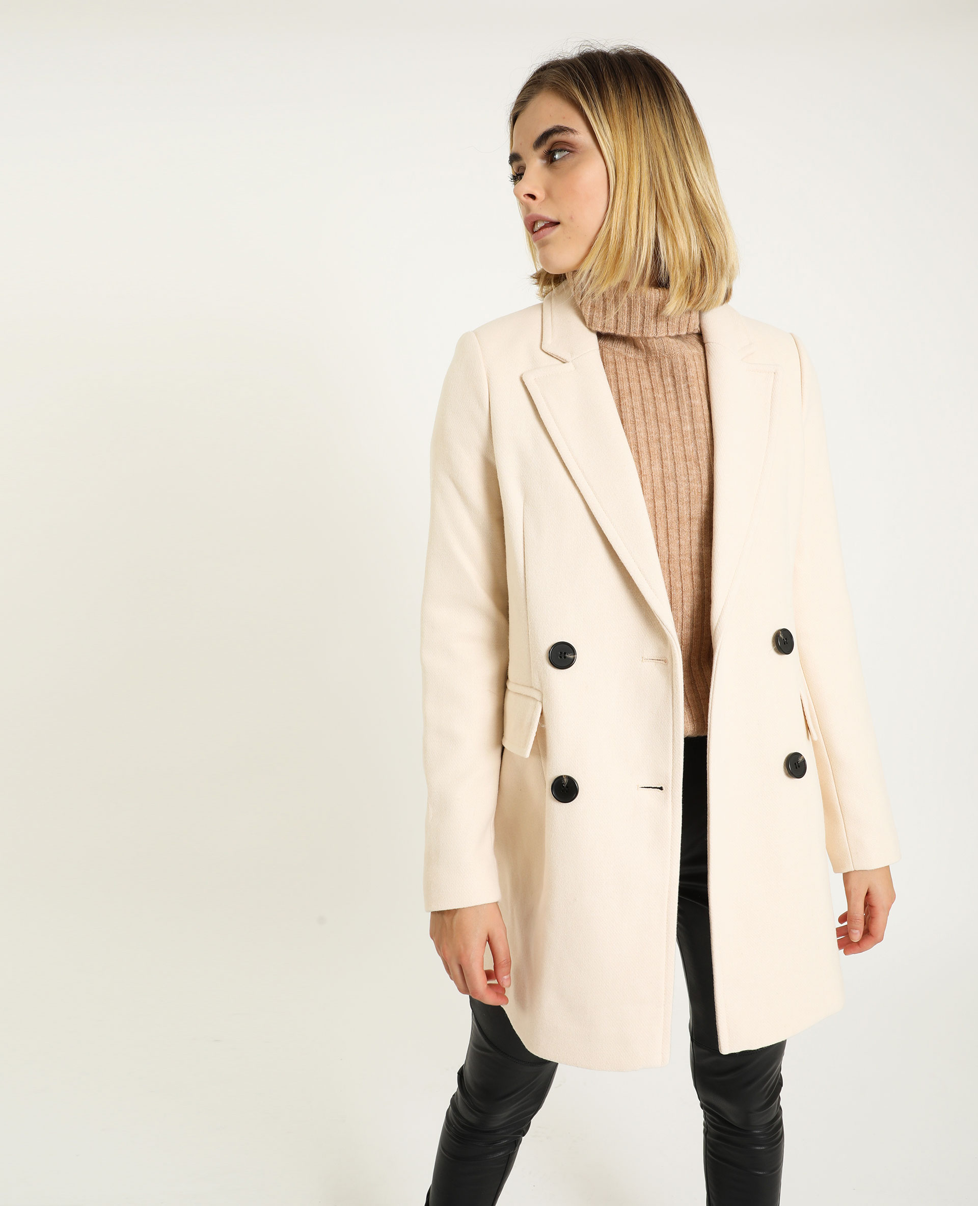 Manteau laine on sale pimkie