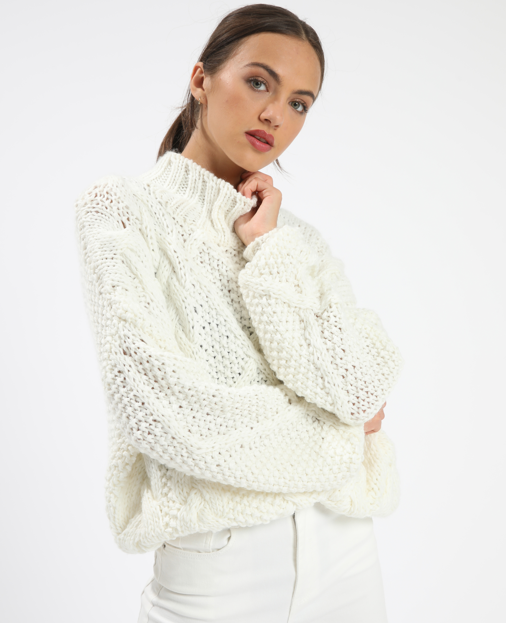 Gros pull en on sale maille