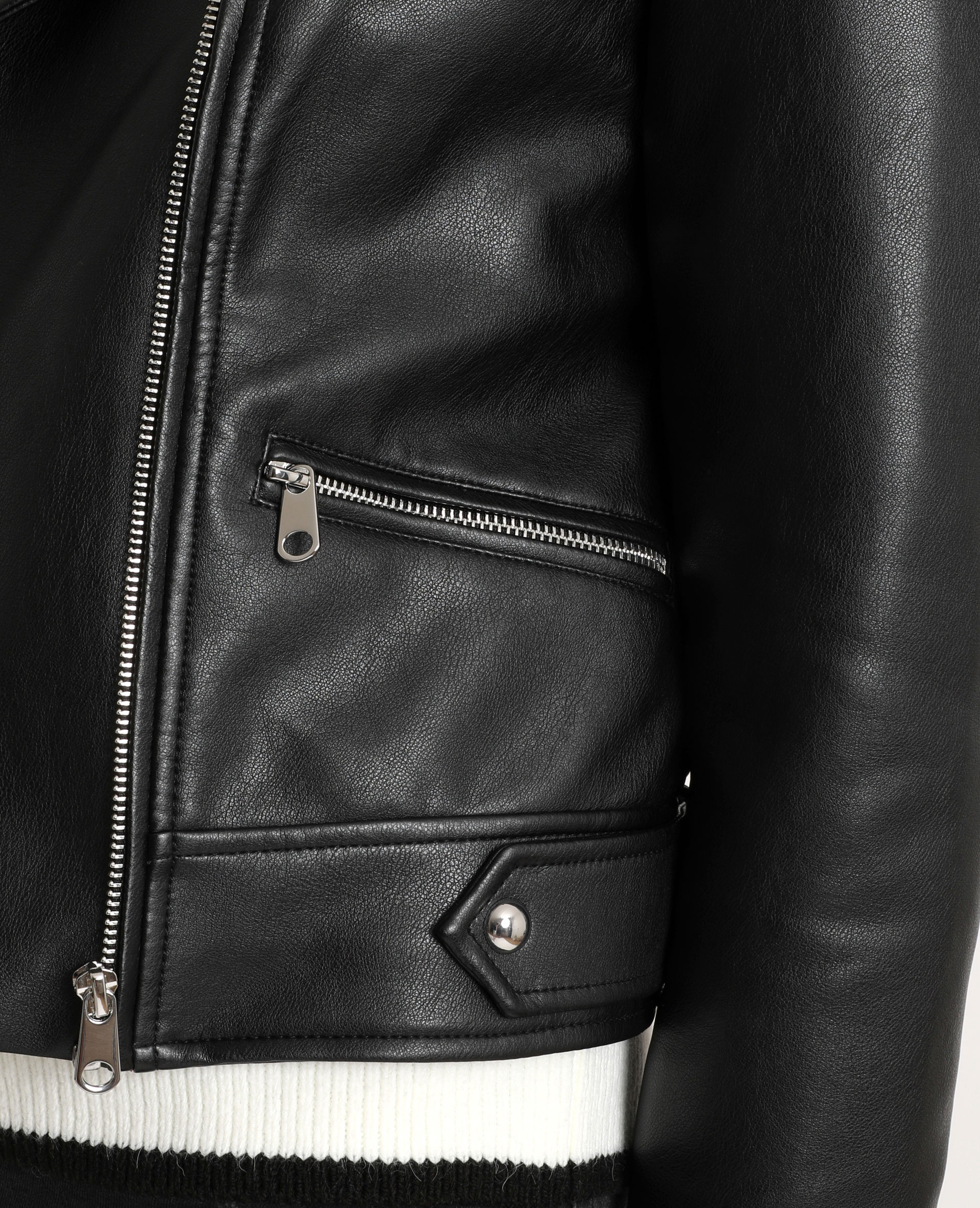 Veste en faux cuir Pimkie