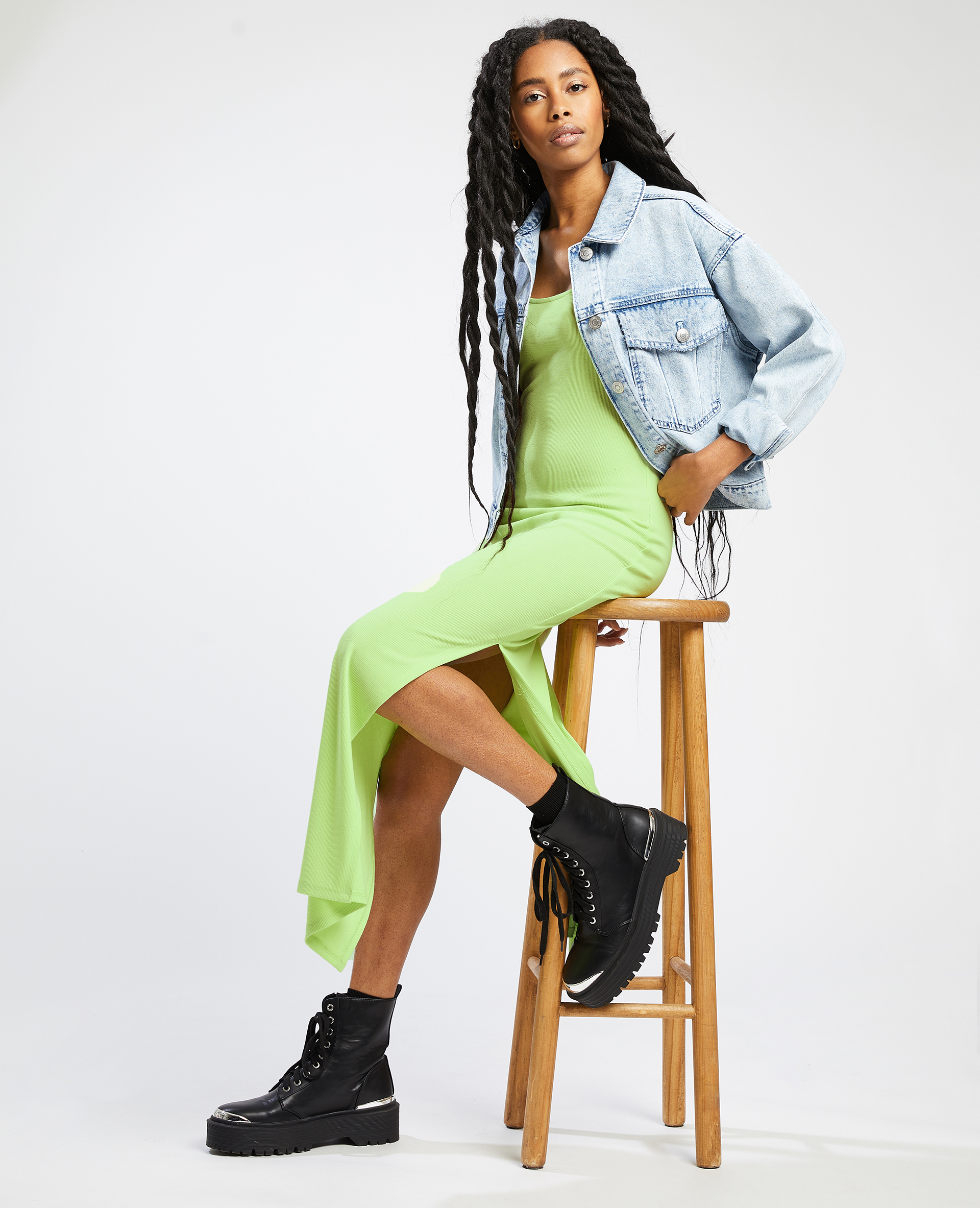 Robe longue et moulante Pimkie