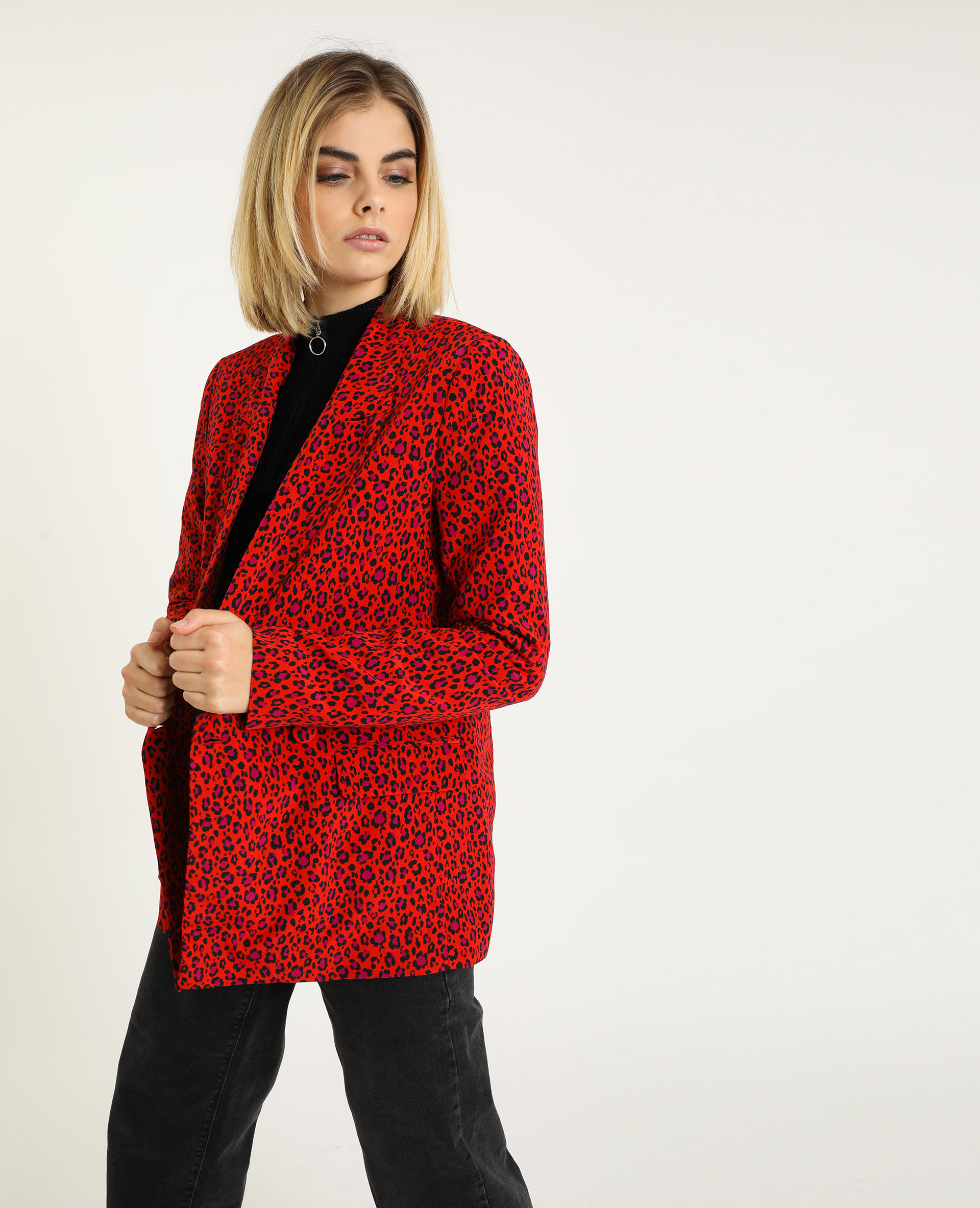 Veste blazer leopard Pimkie