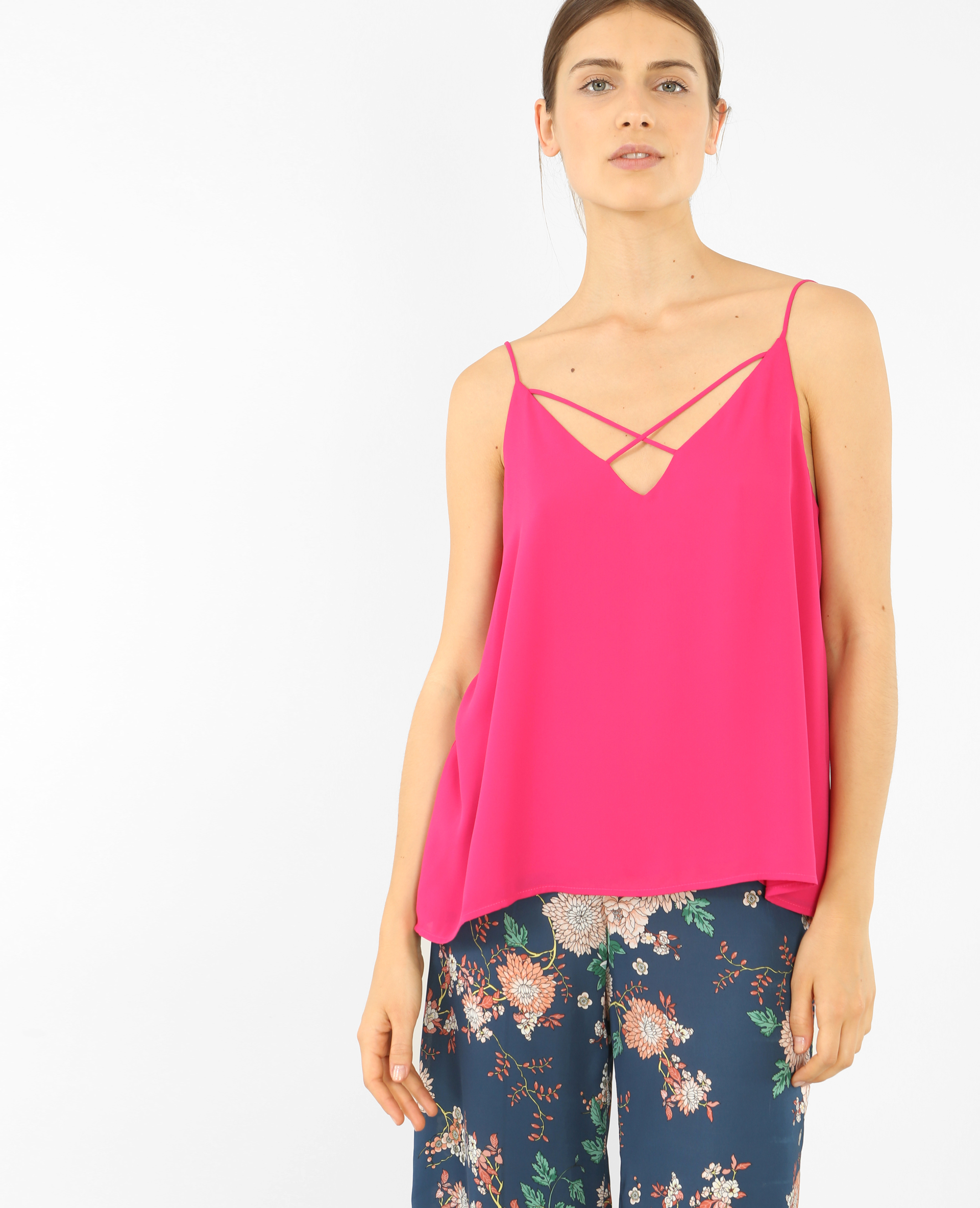 Debardeur rose fushia on sale