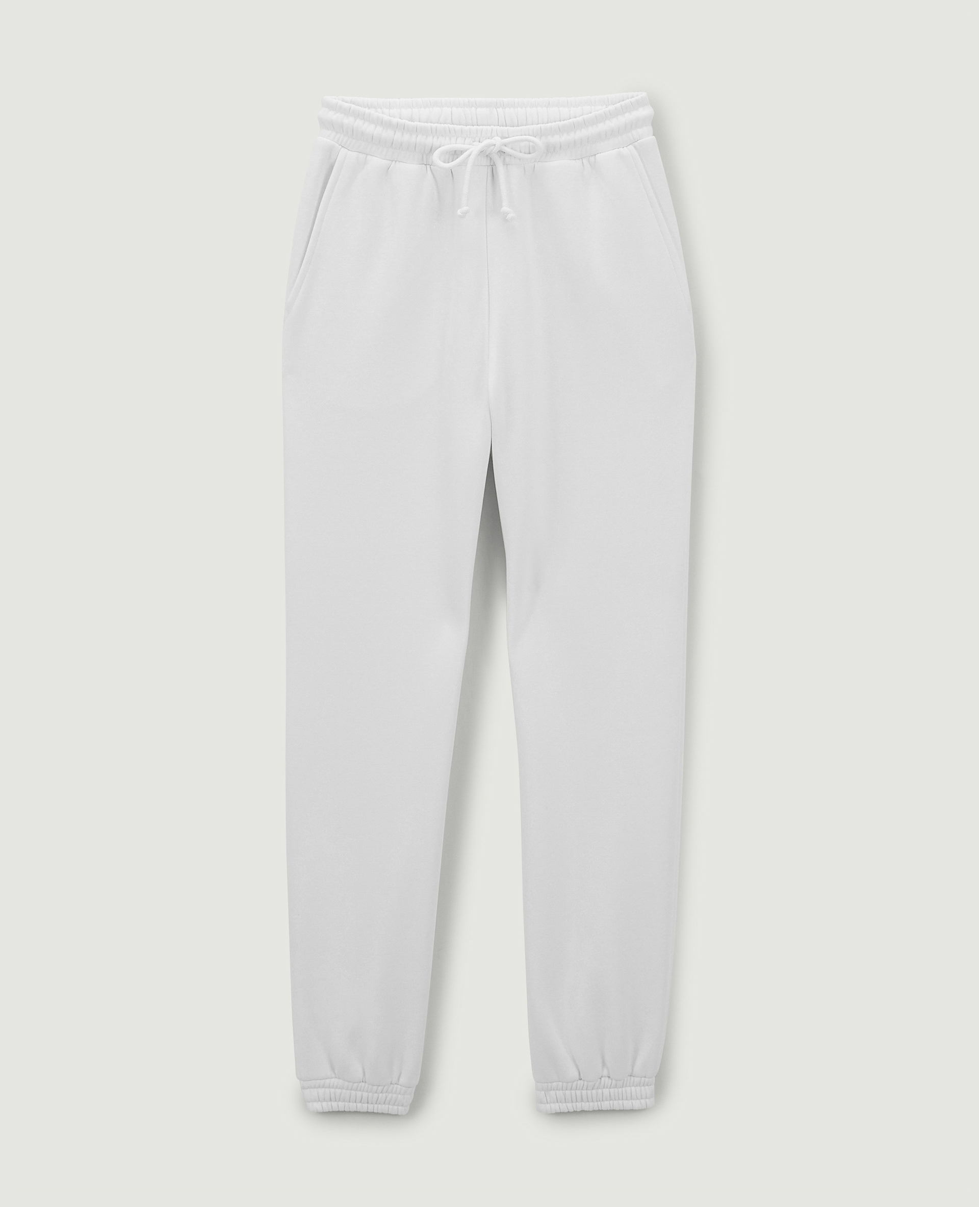 Pantalon de jogging en molleton blanc - Pimkie