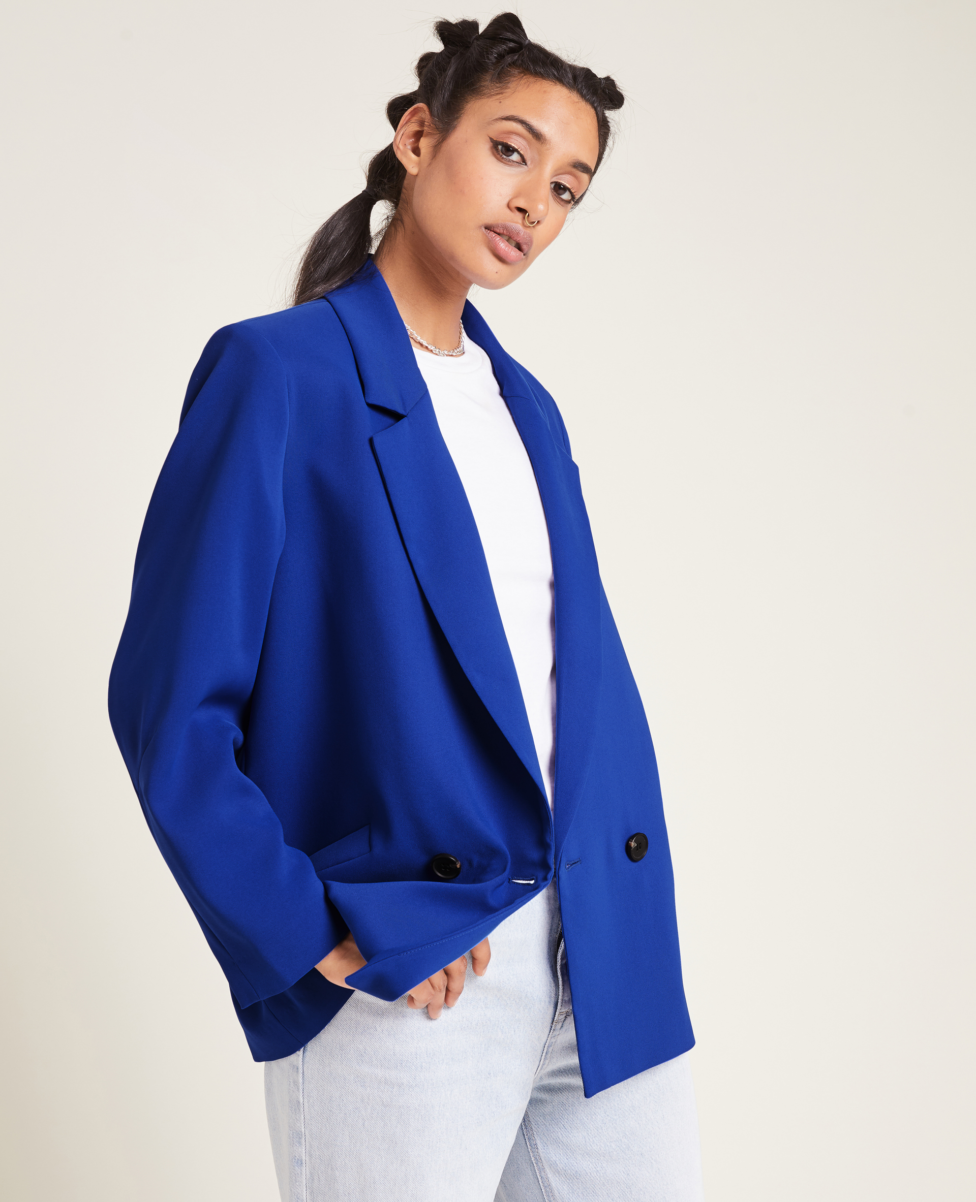 Veste blazer femme 2025 bleu