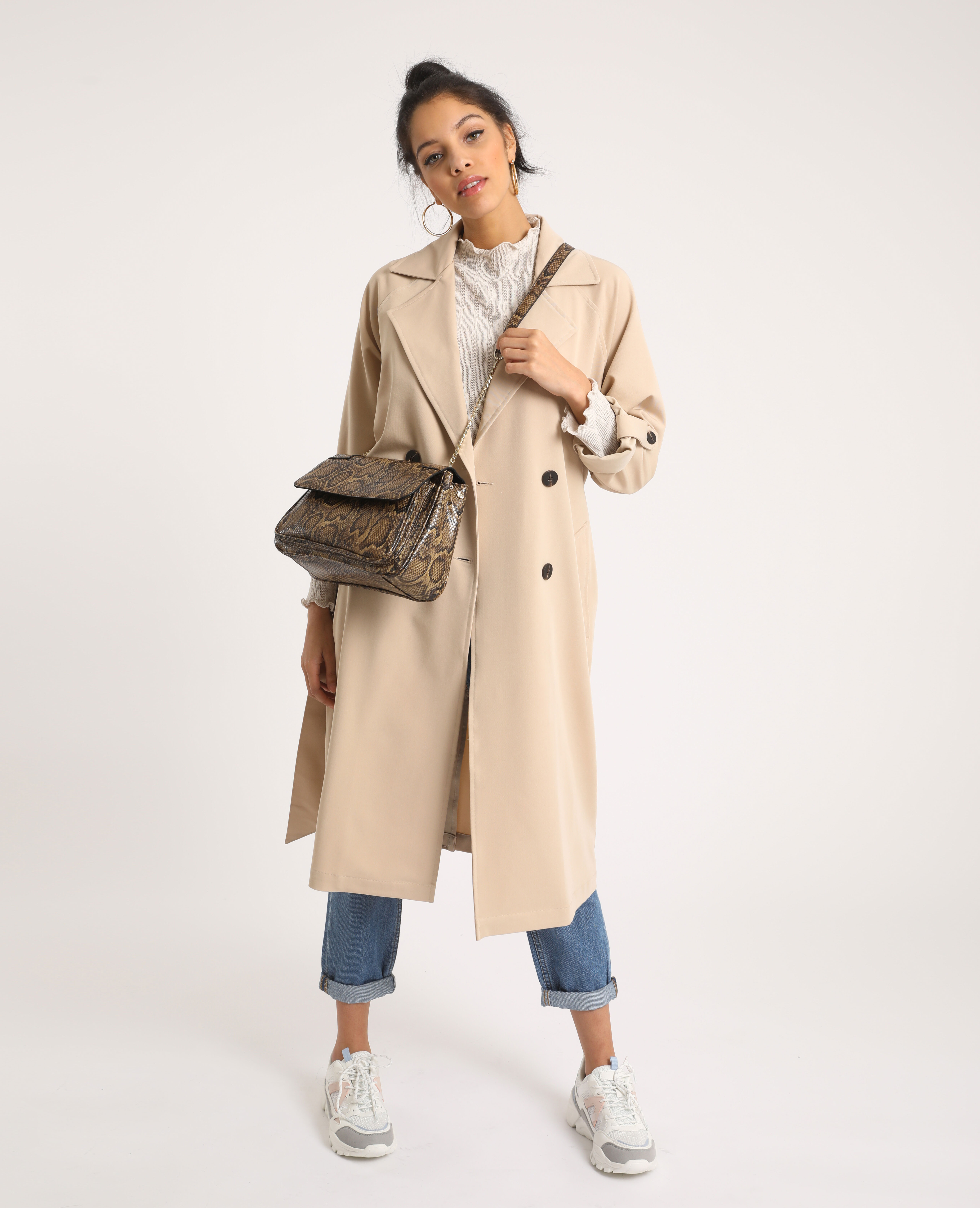 Trench fluide beige - Pimkie