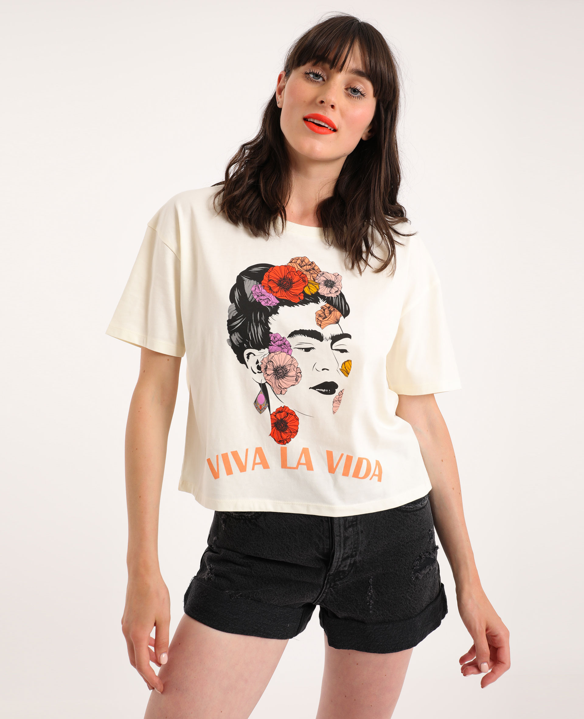 Frida kahlo t hot sale shirt