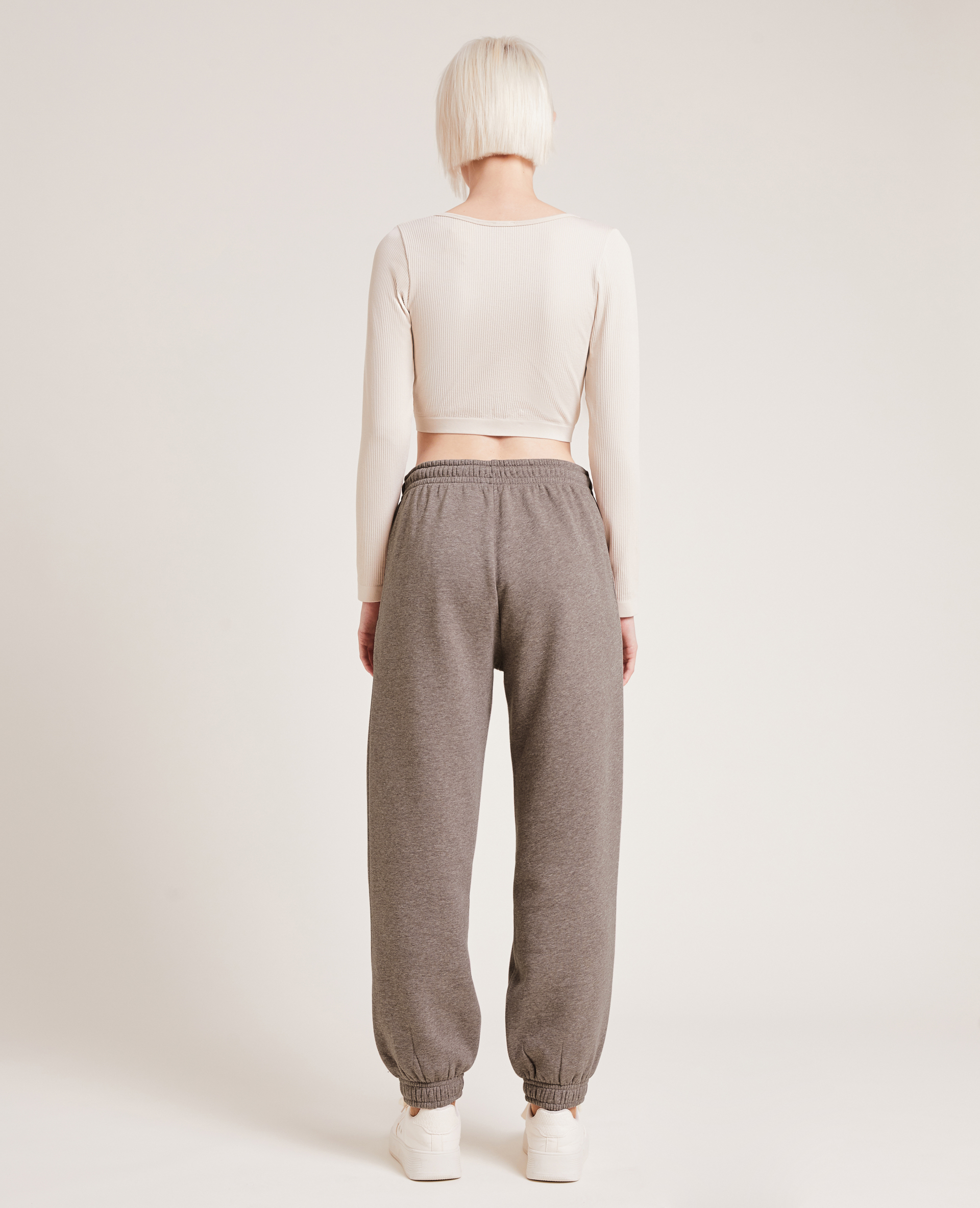 Pantalon de jogging en molleton marron - Pimkie