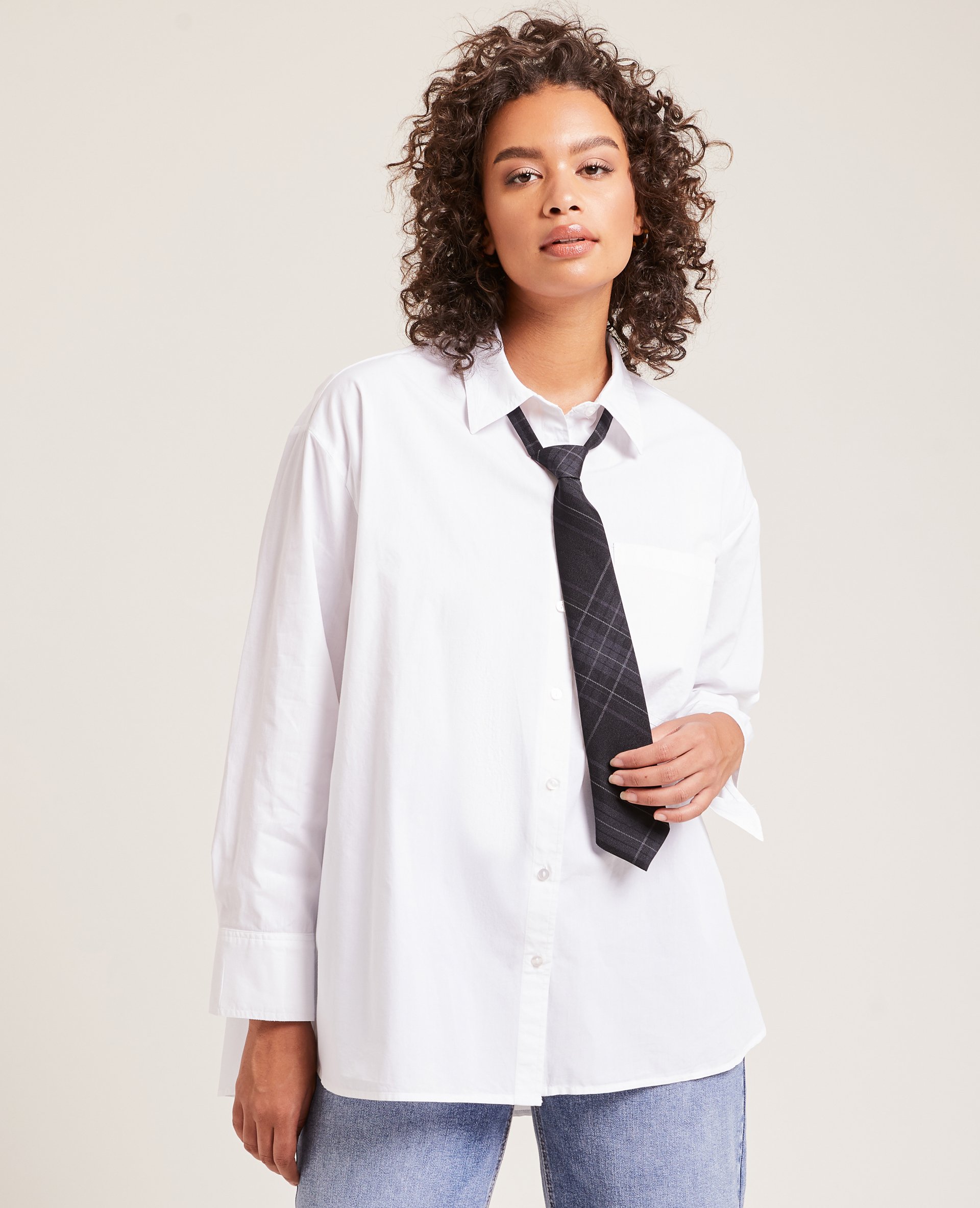 Chemise blanche femme hotsell pimkie