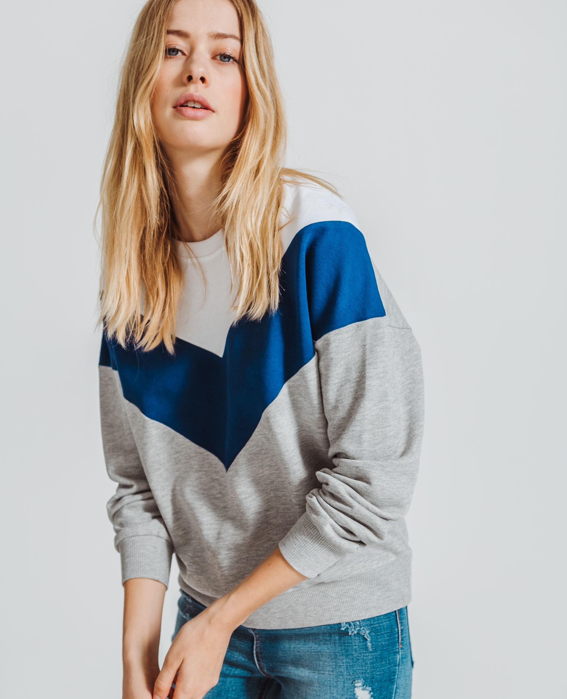 Sweat color hotsell block femme