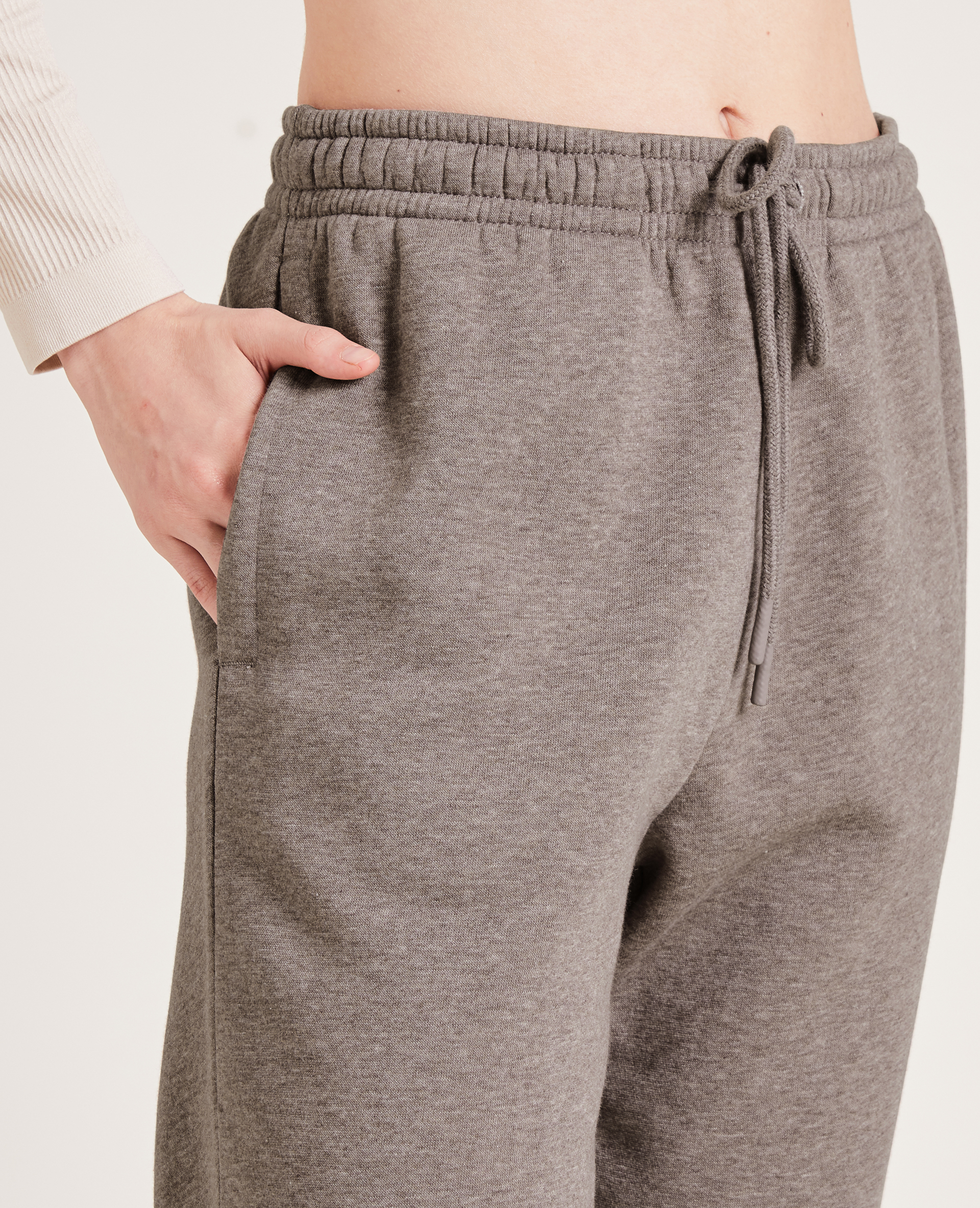 Pantalon de jogging en molleton marron - Pimkie
