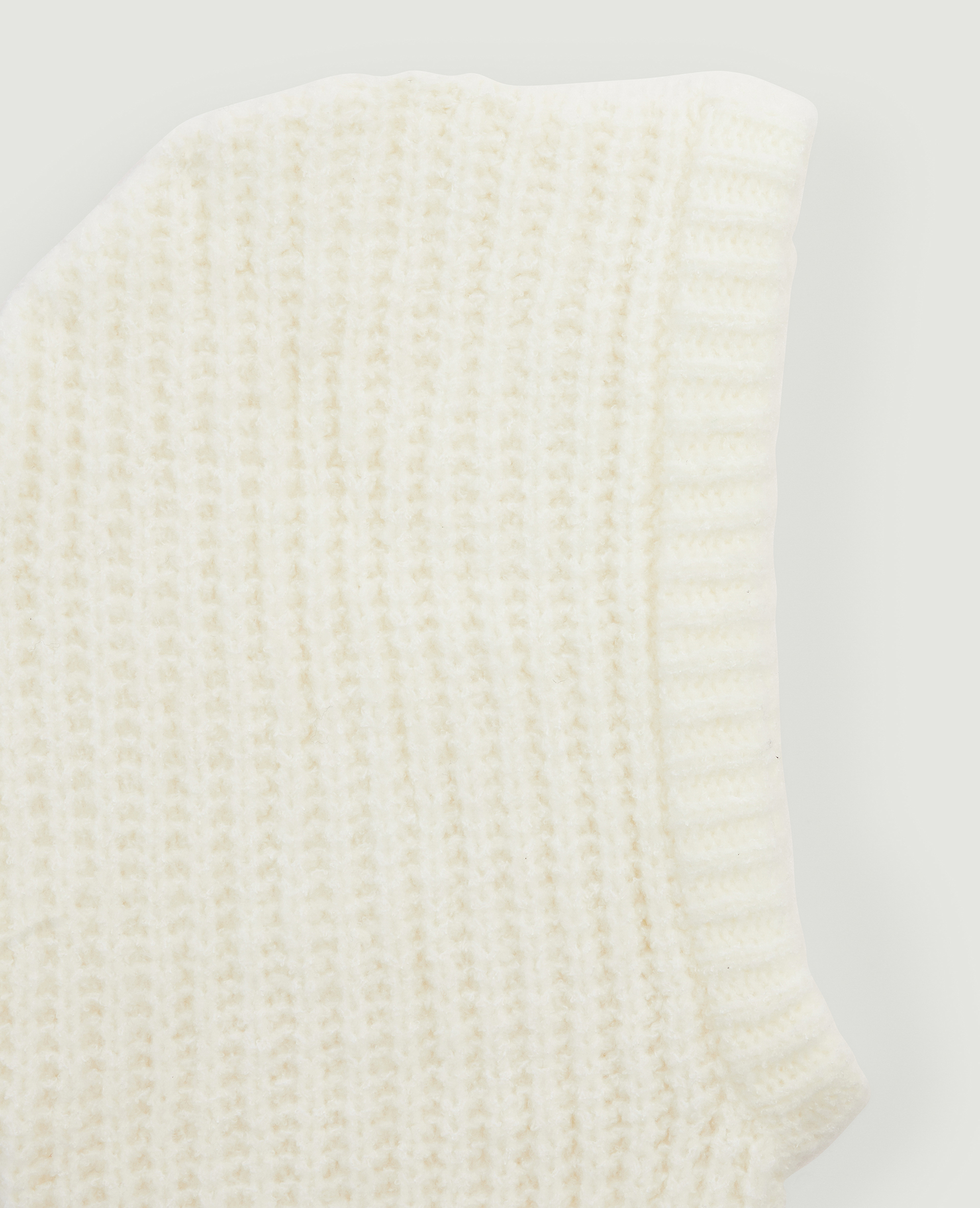 Cagoule tricot blanc cassé - Pimkie