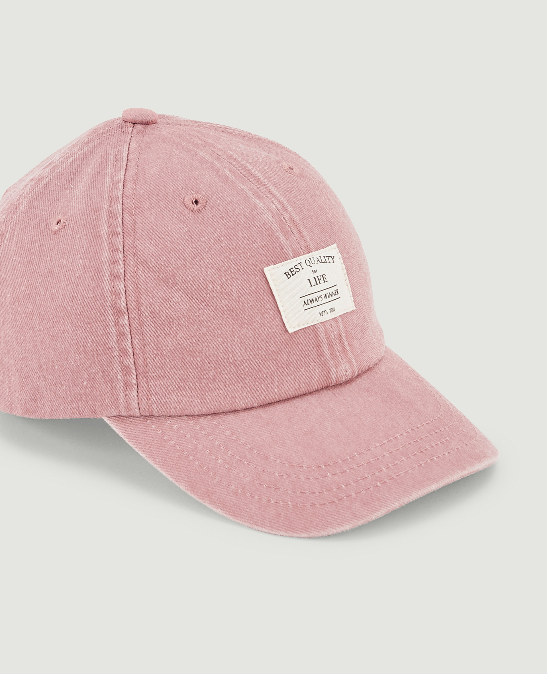 Casquette en toile rose - Pimkie