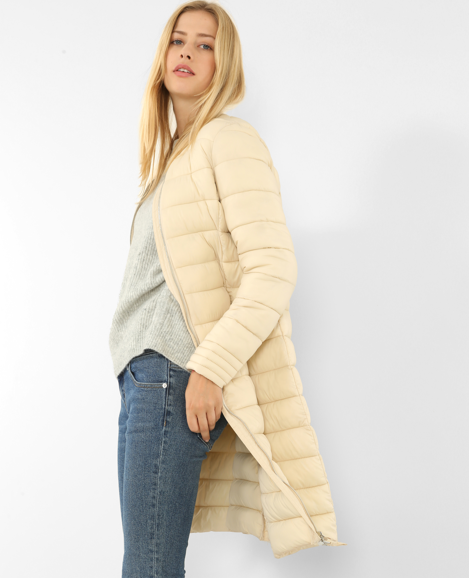 Doudoune fine femme sales longue