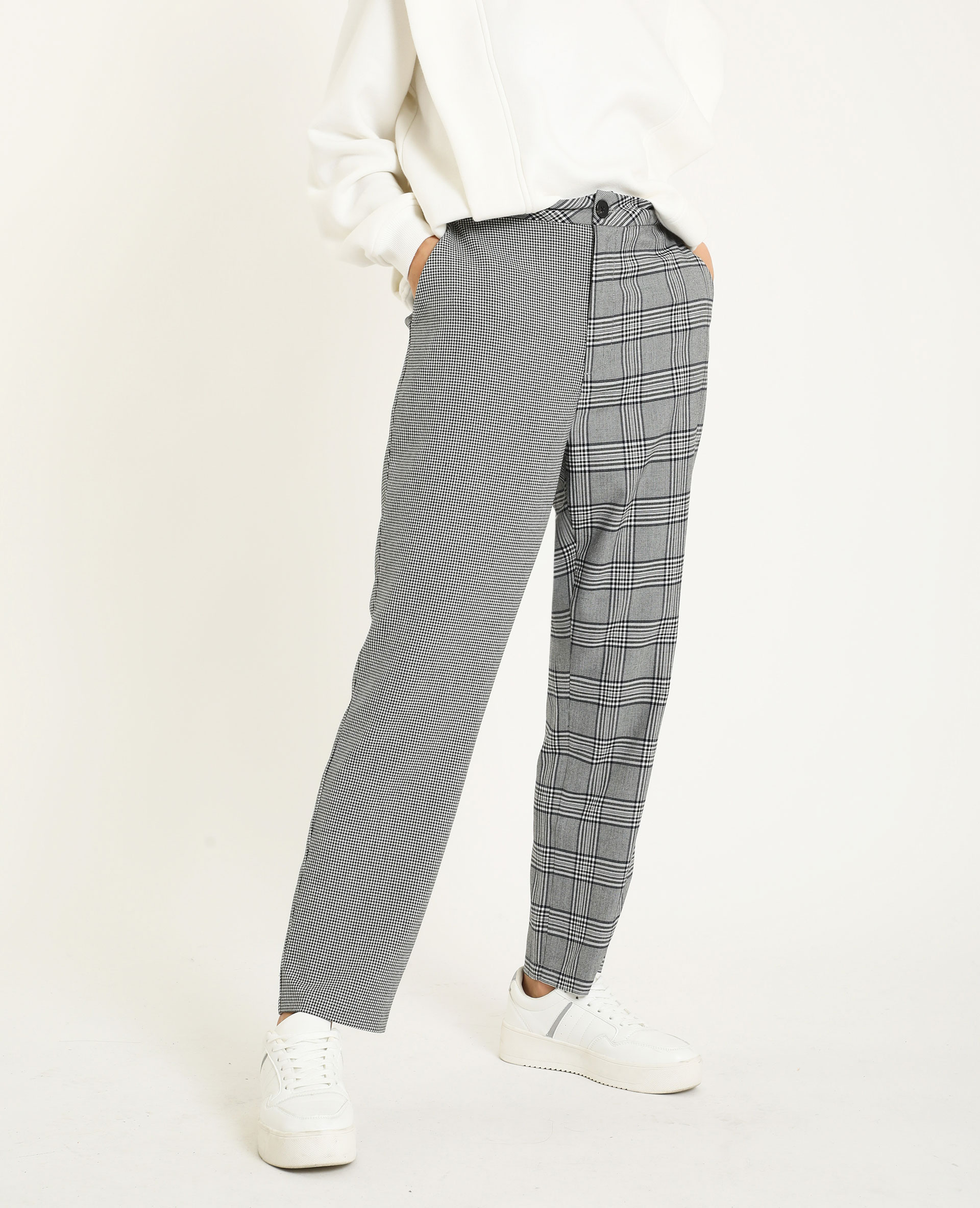 Pantalon carreaux pimkie deals