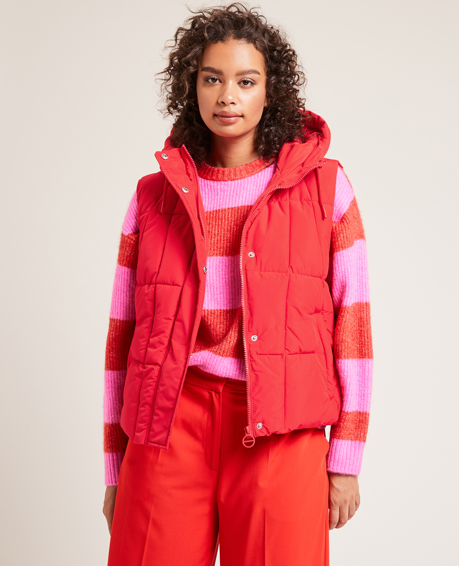 Doudoune rouge pimkie 2025