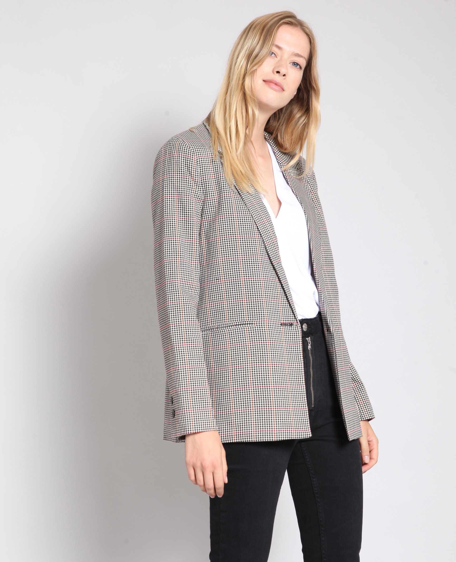 Pimkie veste a store carreaux