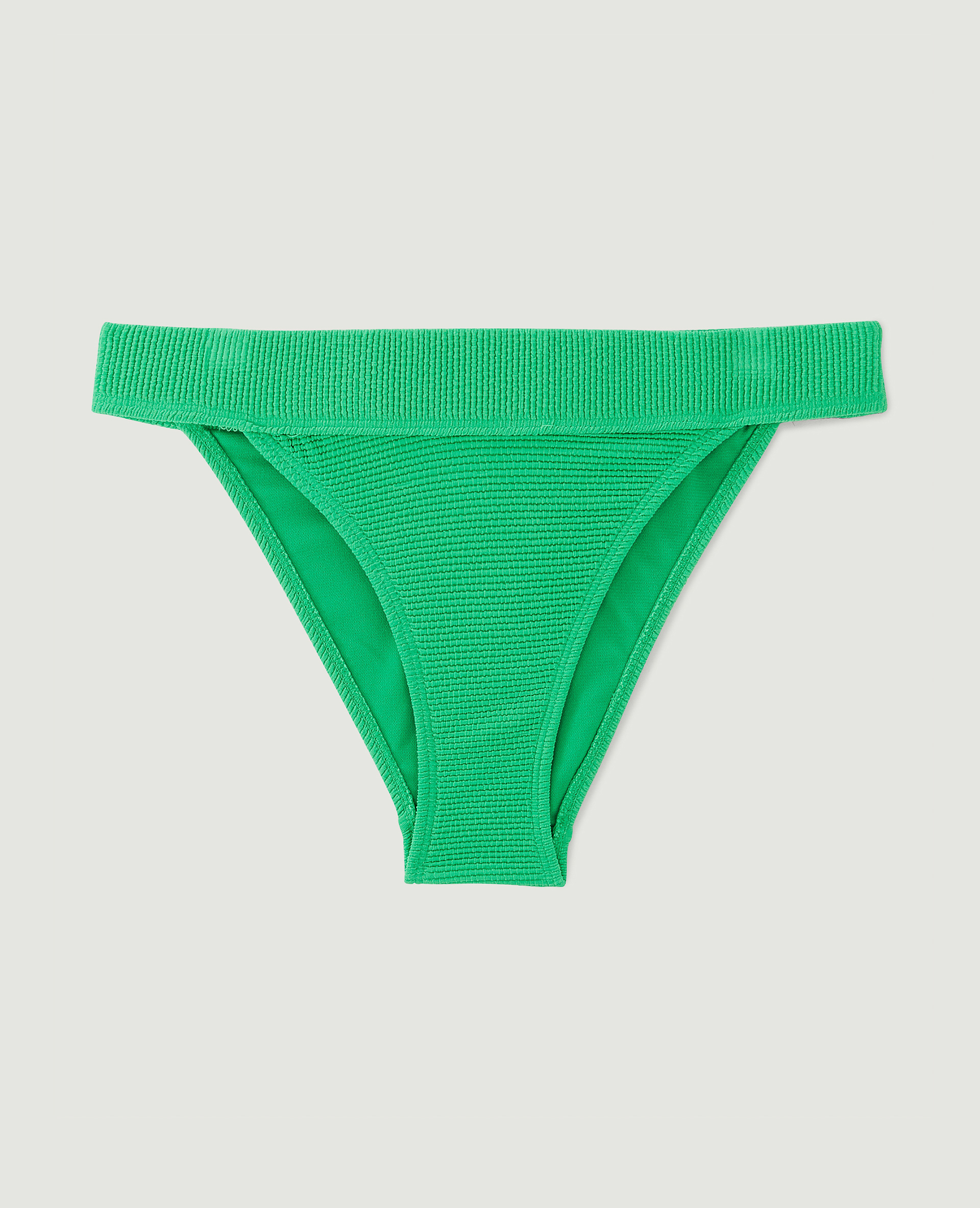 Bas de maillot culotte échancrée vert - Pimkie