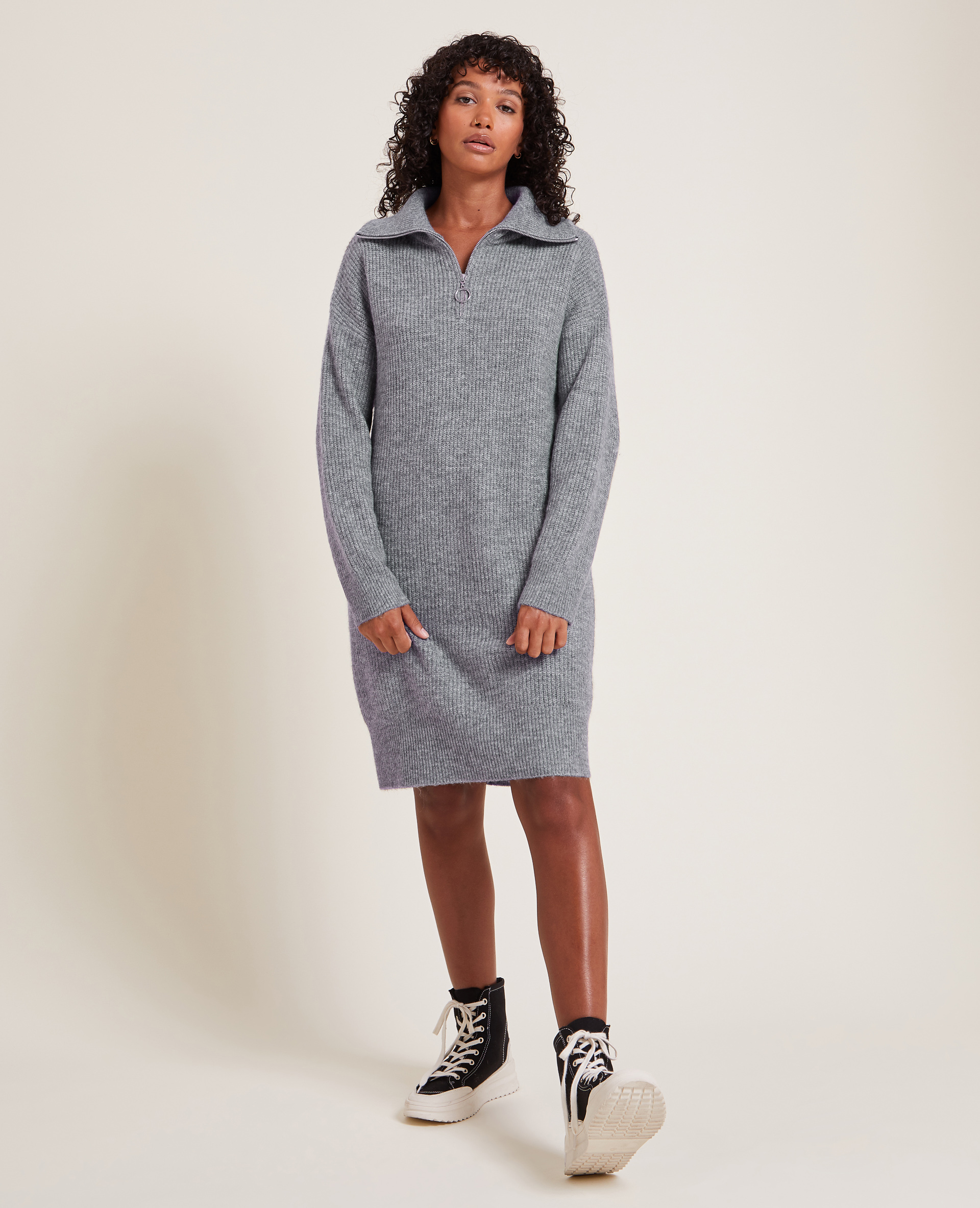 Robe pull en maille Pimkie