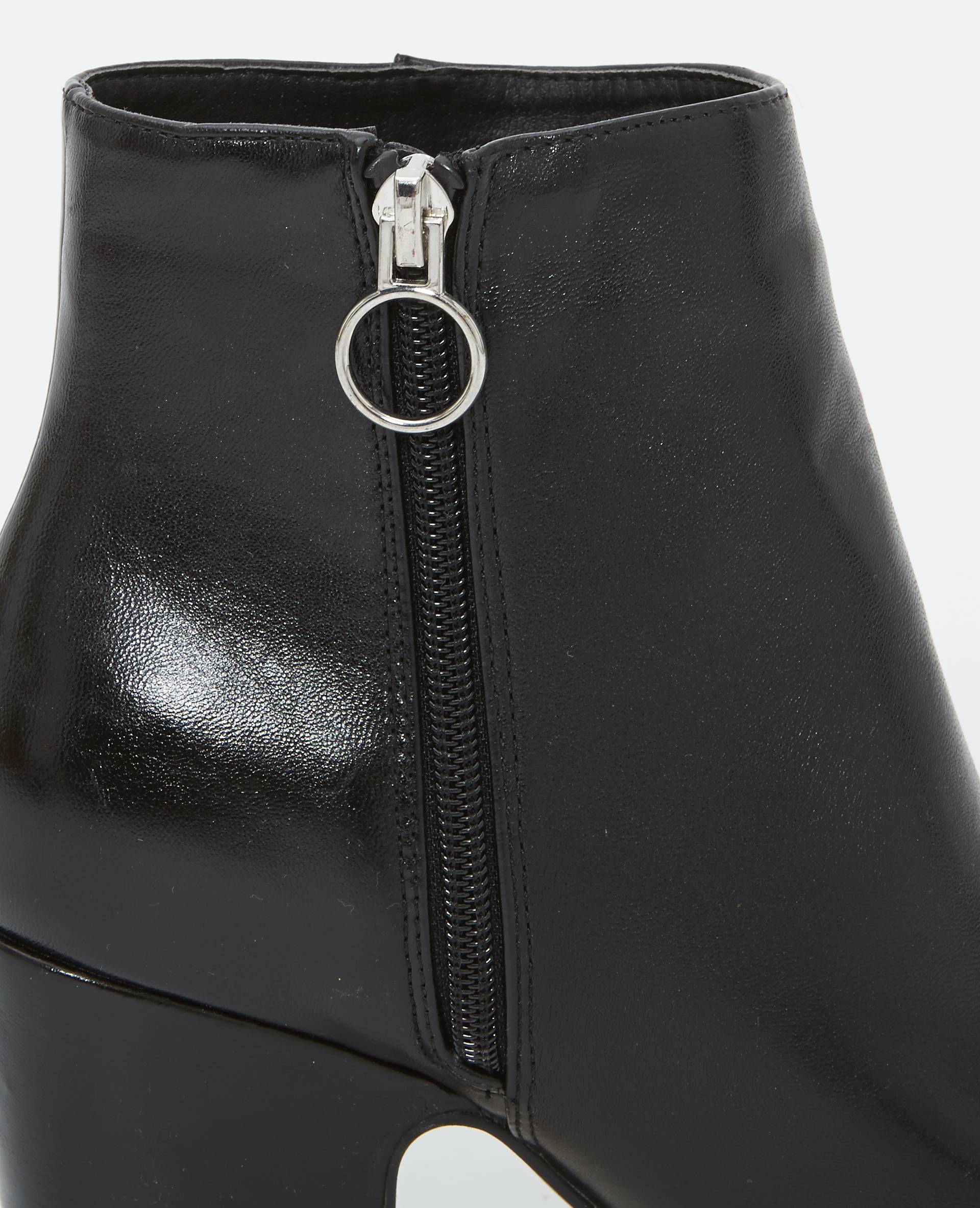 Bottines à talons noir - Pimkie