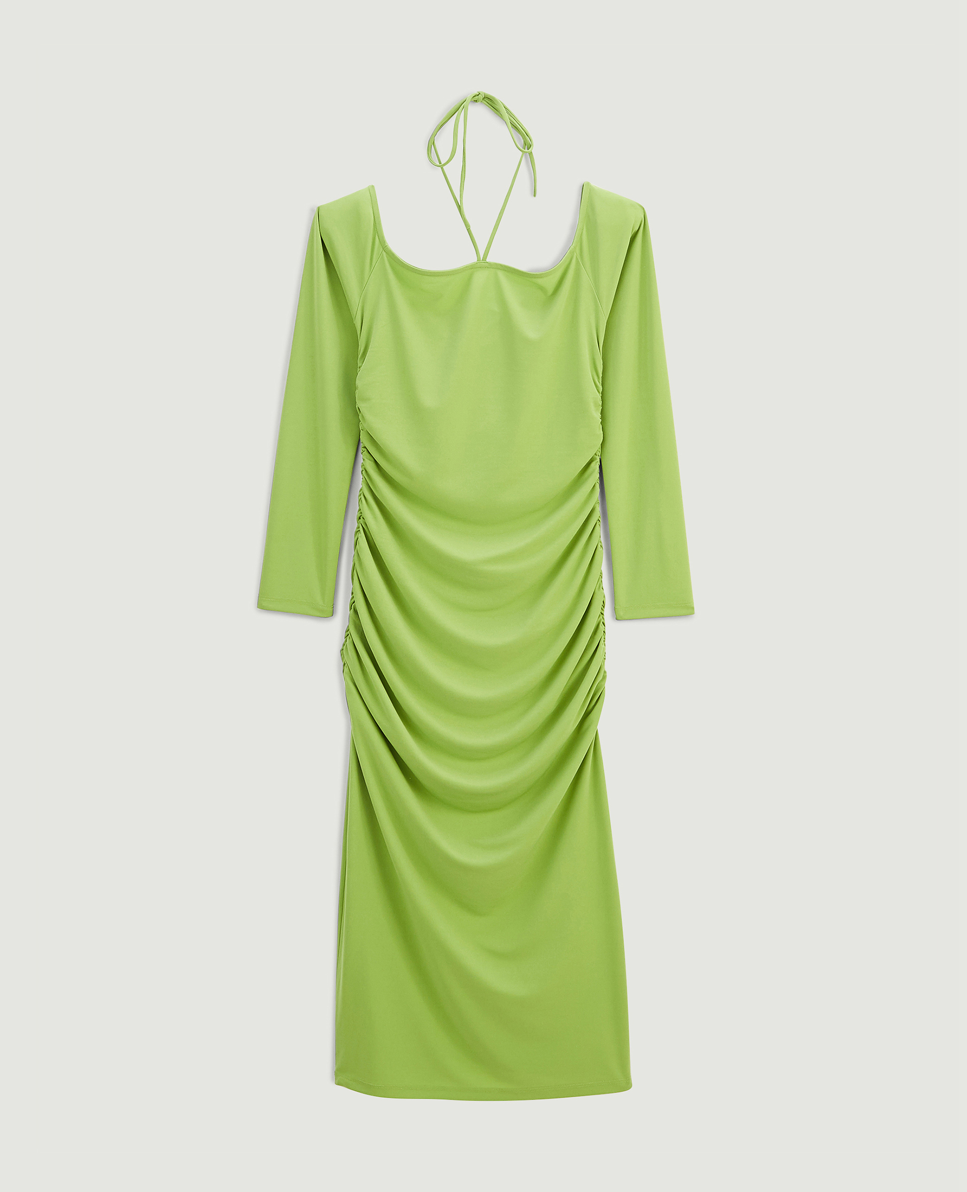 Robe longue tour de cou vert olive - Pimkie
