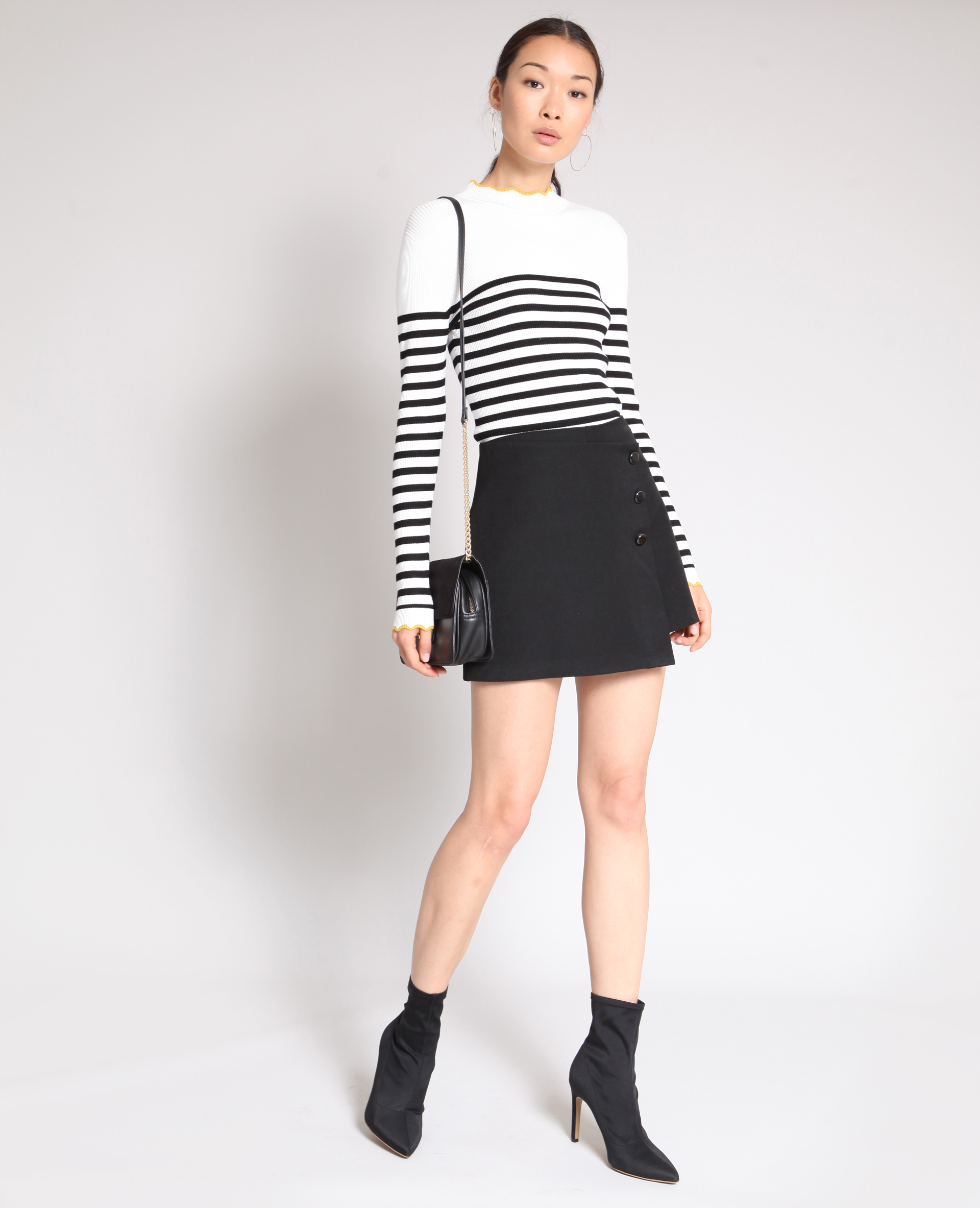 Jupe short noir - Pimkie