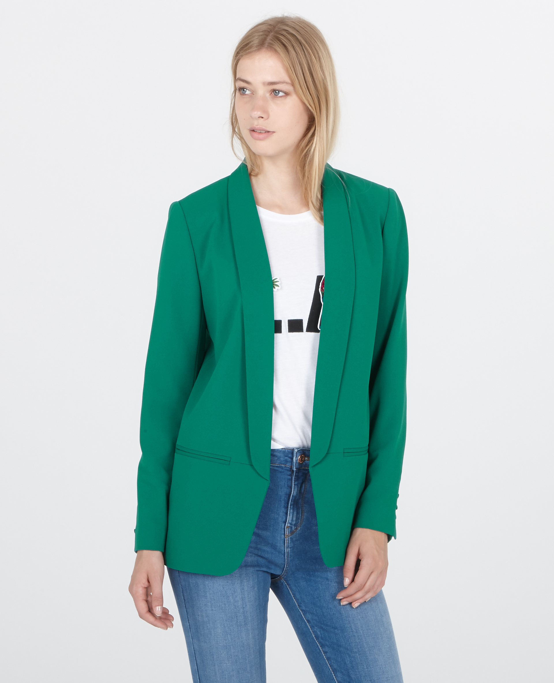 Blazer femme online vert sapin